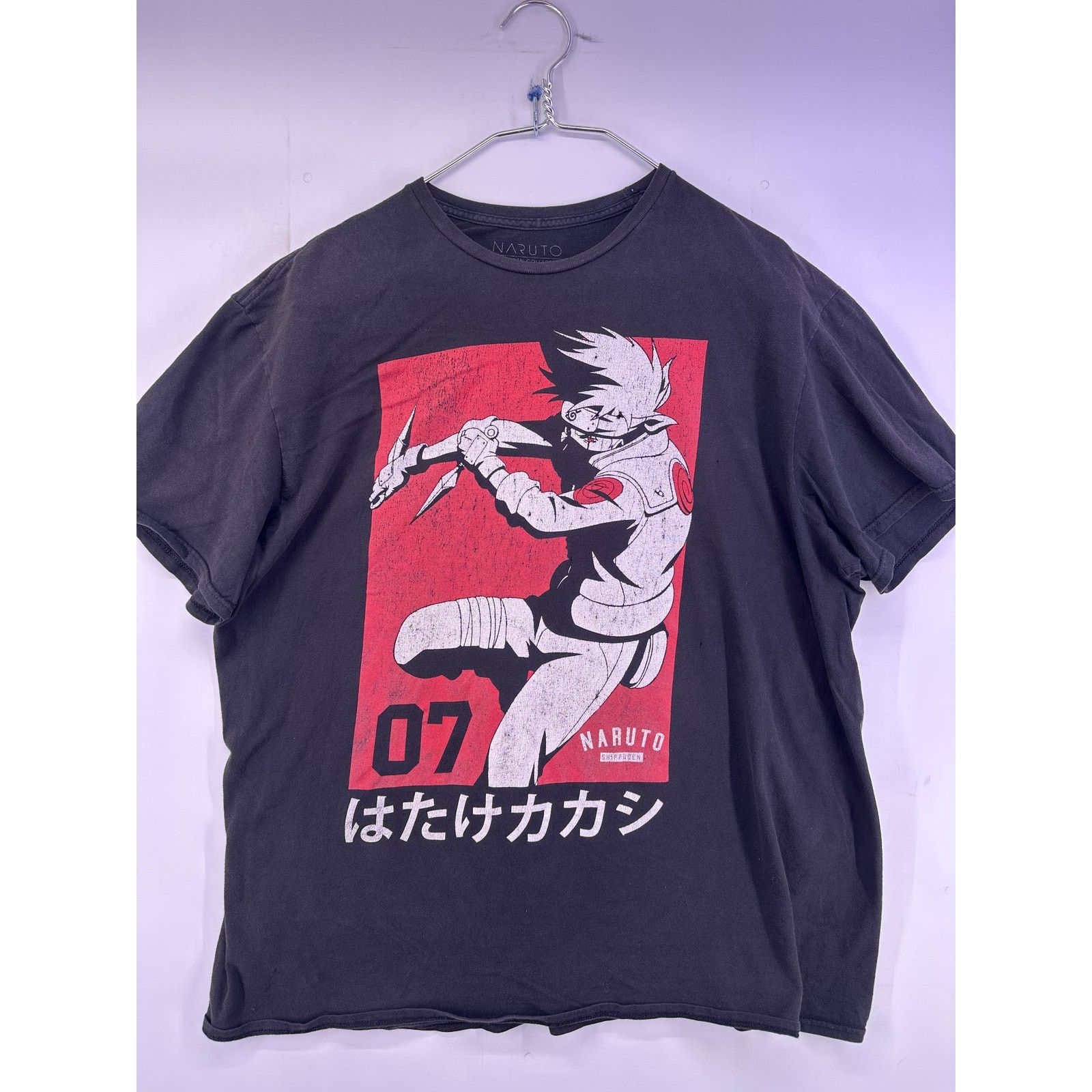 & Other Stories Naruto Shippuden Kakashi Hatake Black Tshirt Size 2XL Size US XXL / EU 58 / 5 - 2 Thumbnail