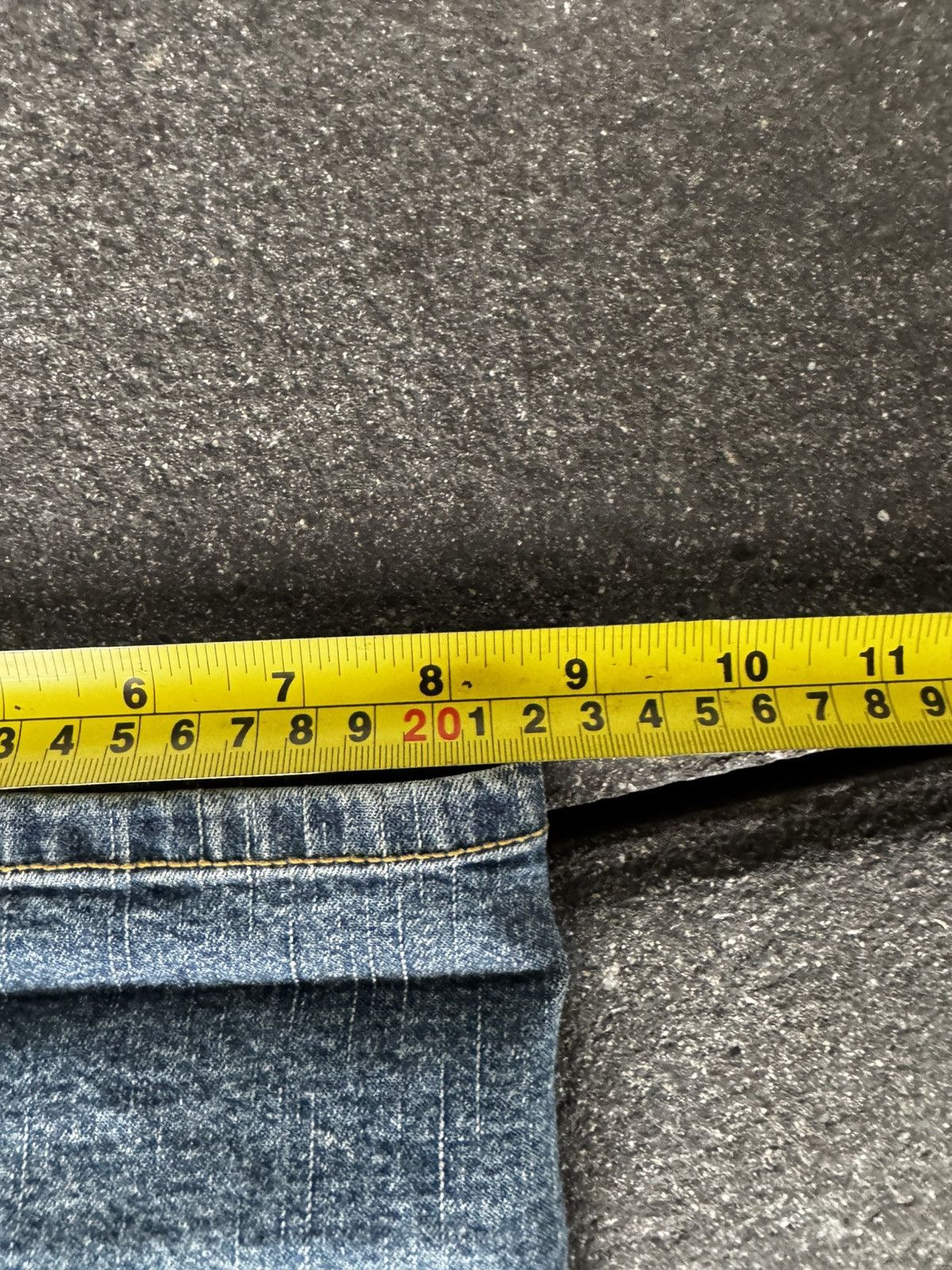 Juicy Couture CRAZY Y2K LOW RISE ACCENT JEANS Size 28" / US 6 / IT 42 - 9 Thumbnail