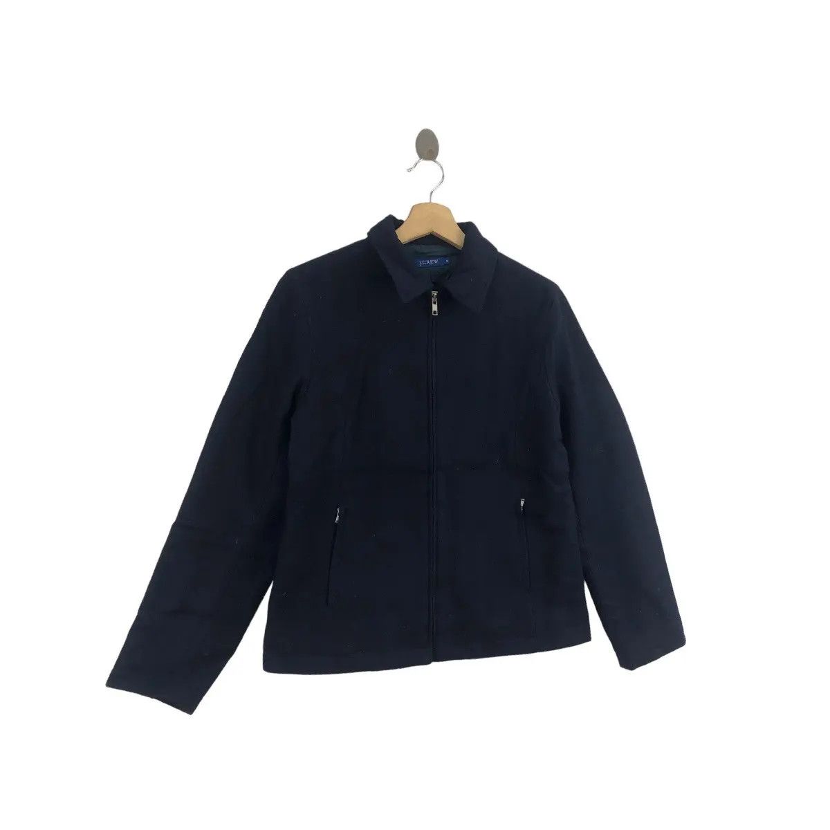 J.Crew Vtg J.CREW NEW YORK Minimalist Design Wool Jacket Size US M / EU 48-50 / 2 - 3 Thumbnail
