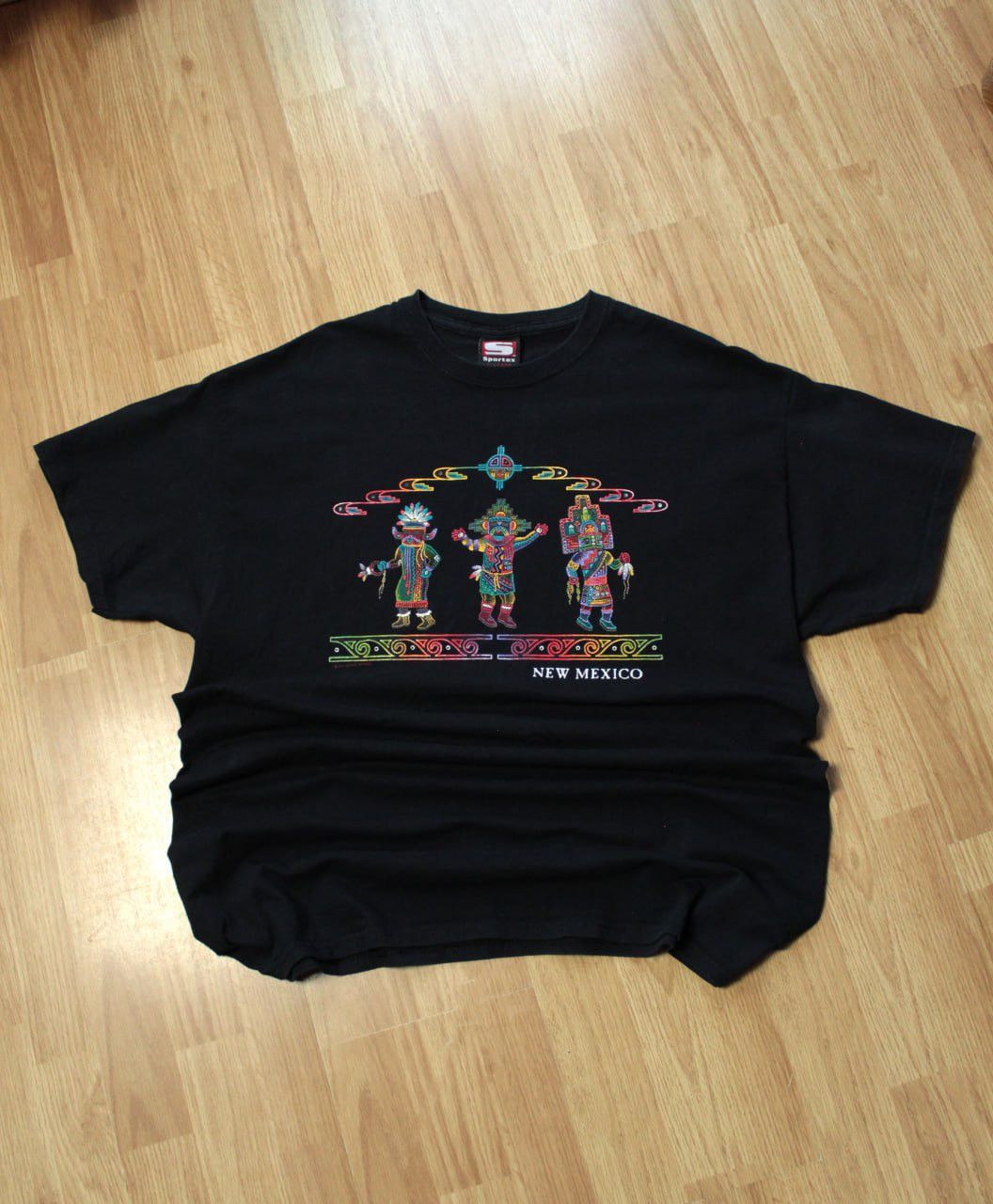 American Apparel 🔥 Art Gecko Apparel New Mexico Southwestern Tribal T Shirt Size US XL / EU 56 / 4 - 2 Thumbnail