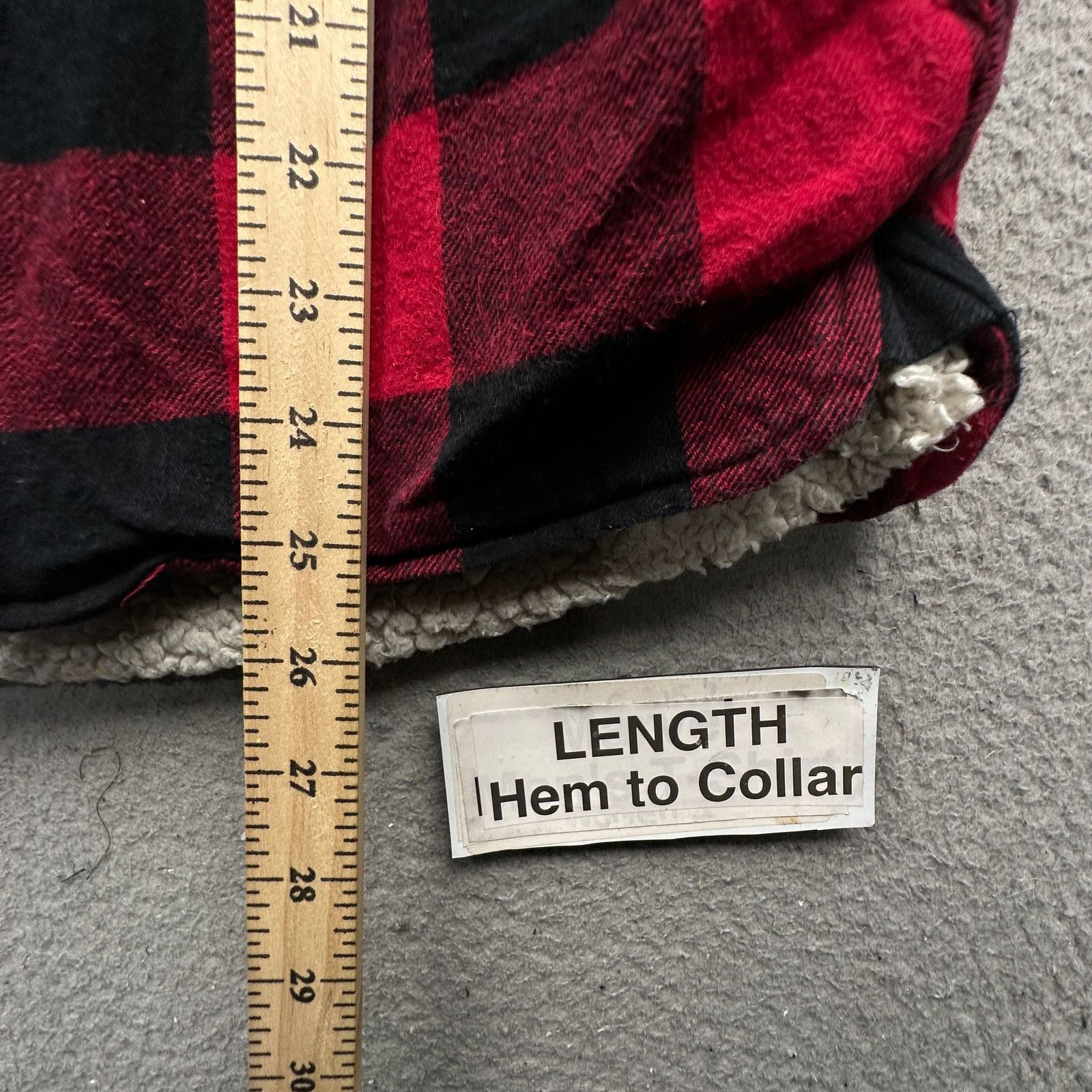 Levi's Levis Red Black Buffalo Plaid Jacket Small Sherpa Lined Size US S / EU 44-46 / 1 - 4 Thumbnail