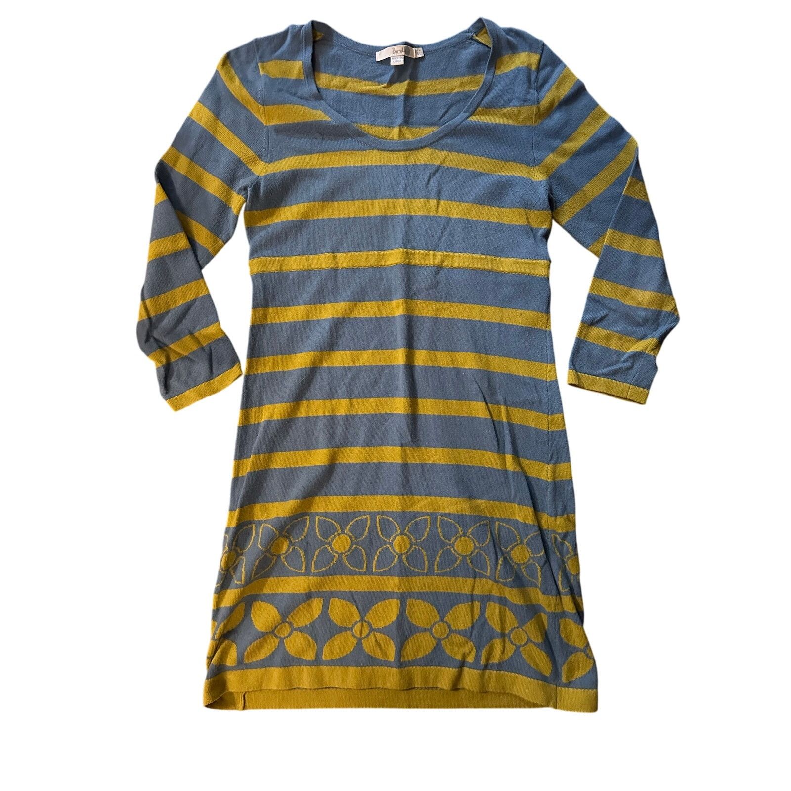 Boden Boden Striped knit sweater dress US size 4 Size S / US 4 / IT 40 - 1 Thumbnail