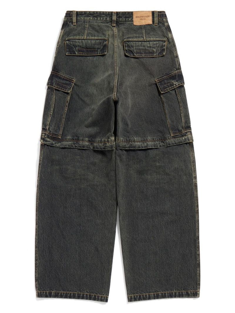 Balenciaga o1tr1nto0326 Cargo Pants in Black Size US 36 / EU 52 - 6 Thumbnail
