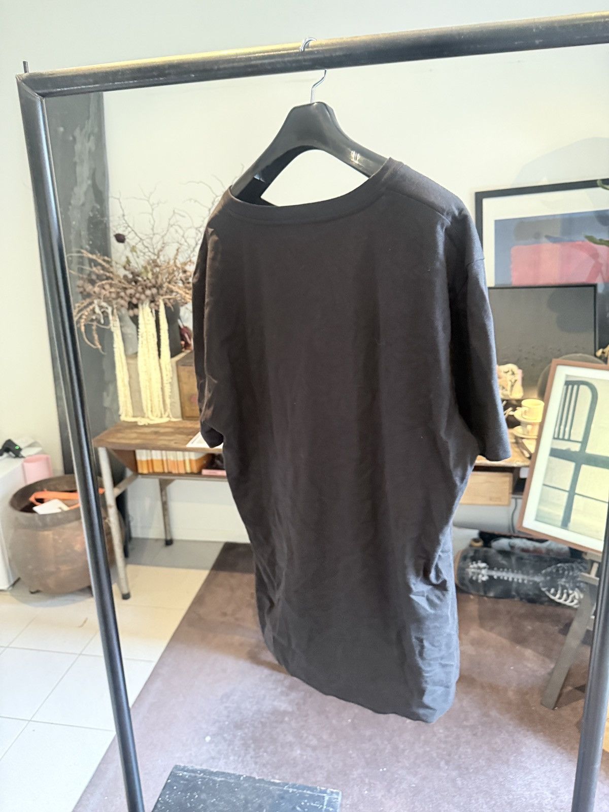 Alexander McQueen T-shirt with floral mesh Size US M / EU 48-50 / 2 - 2 Thumbnail