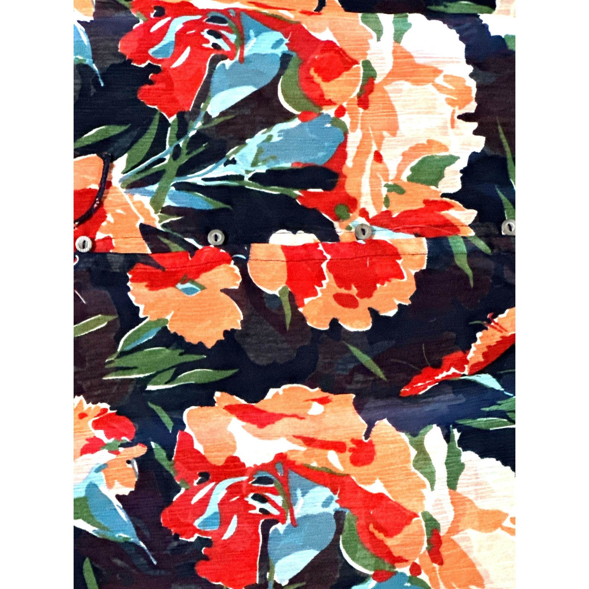 Abercrombie & Fitch Abercrombie Fitch Large Floral Peasant Sheer Boho Blouse Ruf Size L / US 10 / IT 46 - 11 Thumbnail