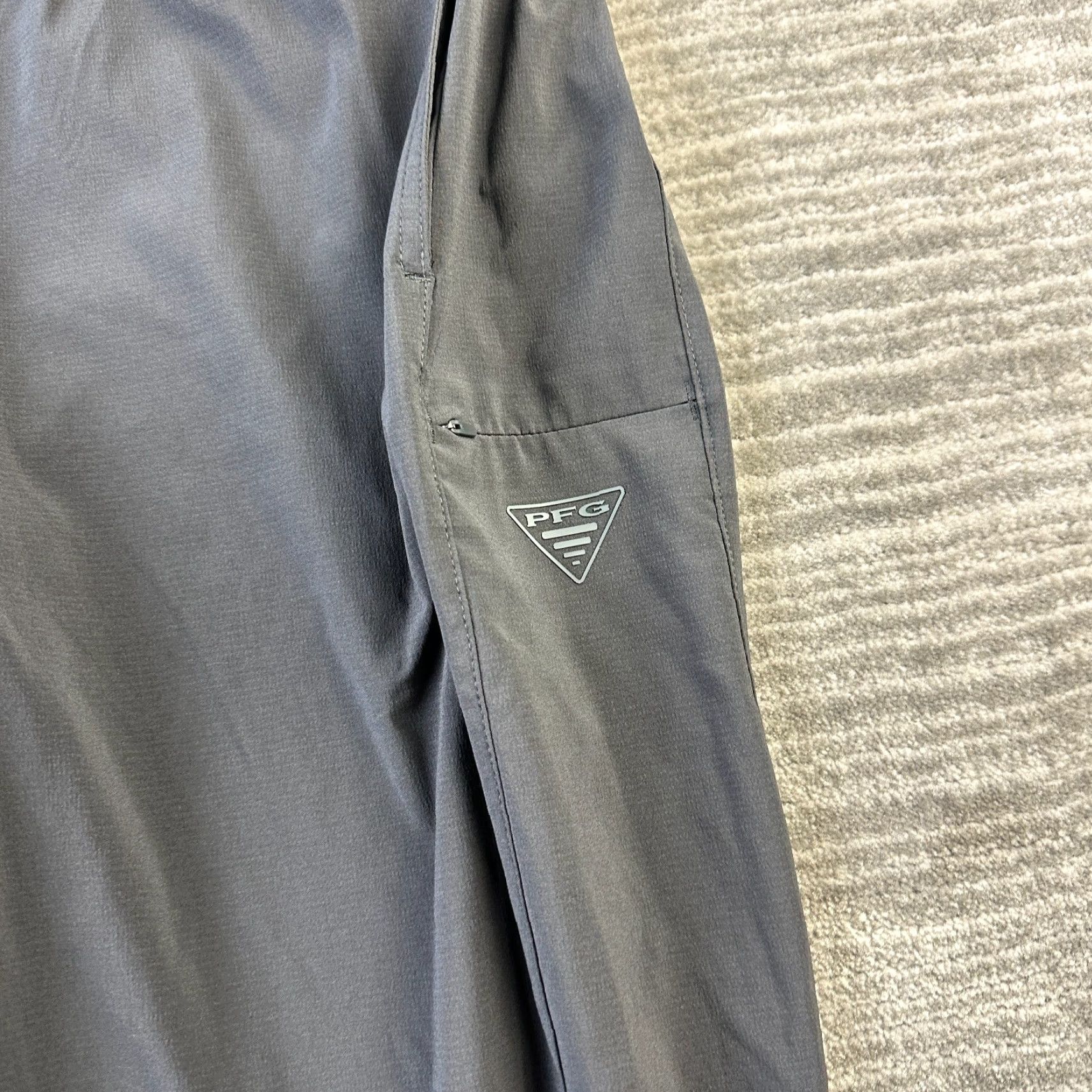 Vintage Columbia Pants Mens XL Gray PFG Fishing Outdoors Hiking Trail Size 40" / US 18 - 4 Thumbnail