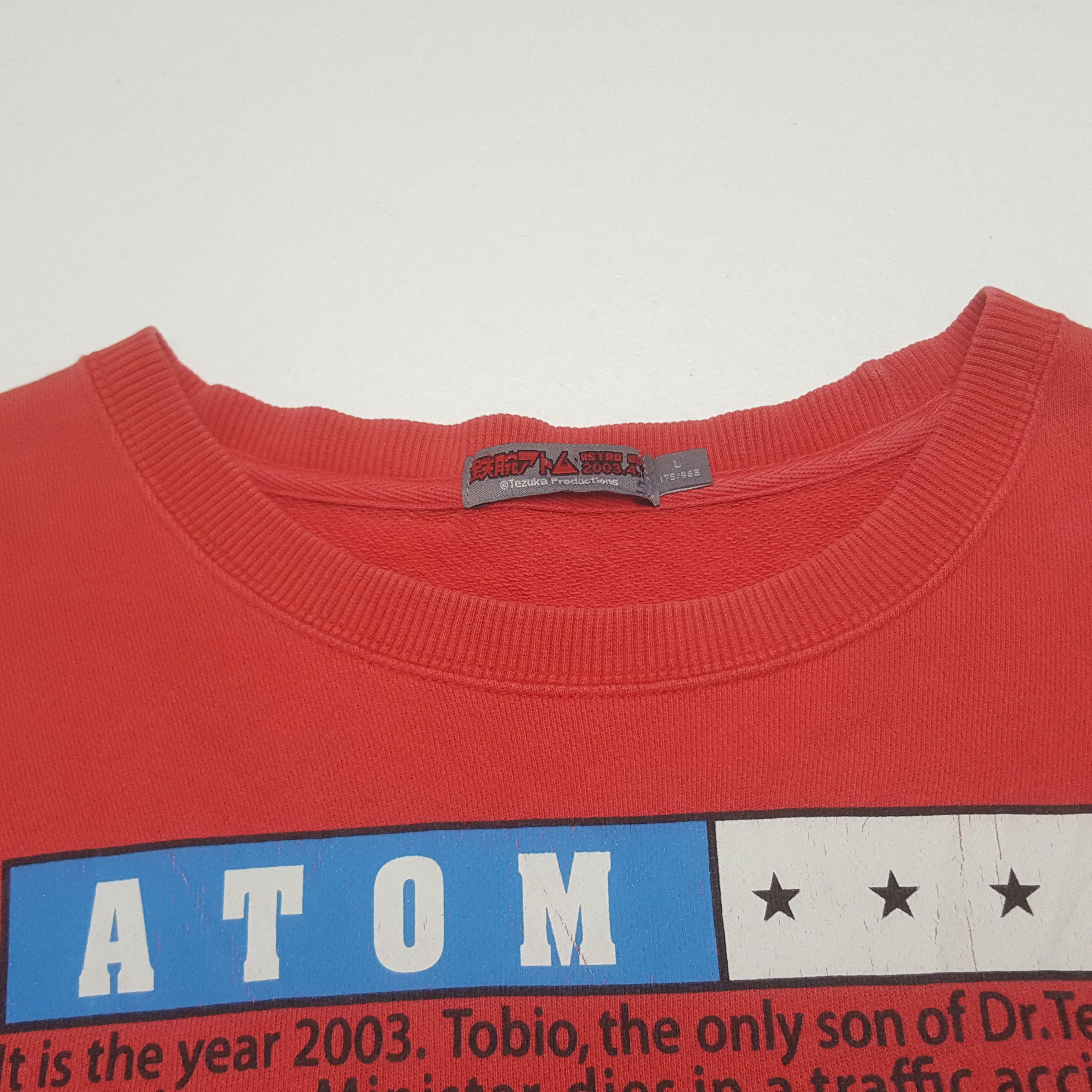Vintage Vintage Astro Boy ATOM Anime Sweatshirt C313N15 Size US M / EU 48-50 / 2 - 4 Thumbnail