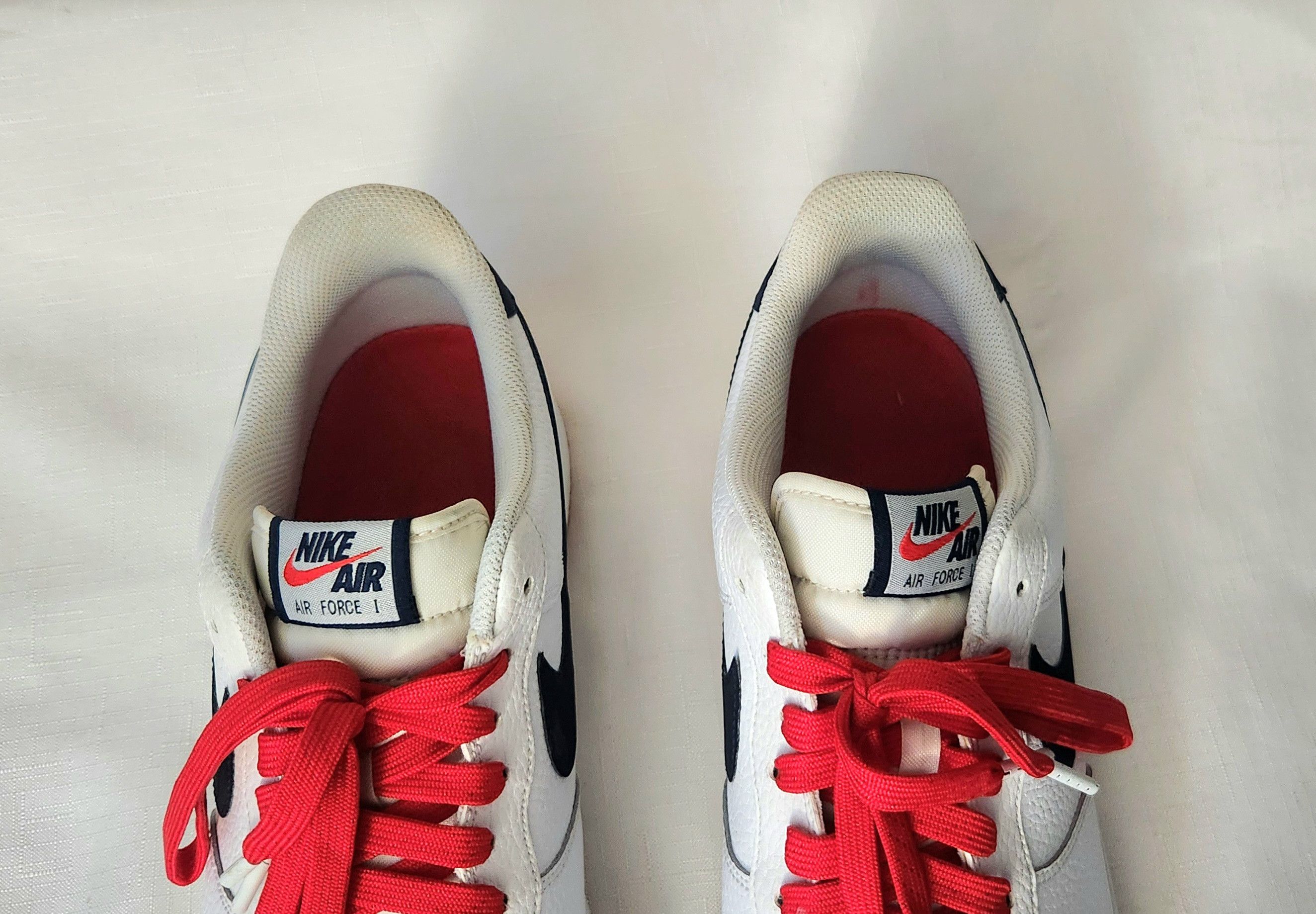 Nike Nike Air Force 1 Low '07 White Obsidian CI0057-100 SZ 13 Size US 13 / EU 46 - 12 Thumbnail