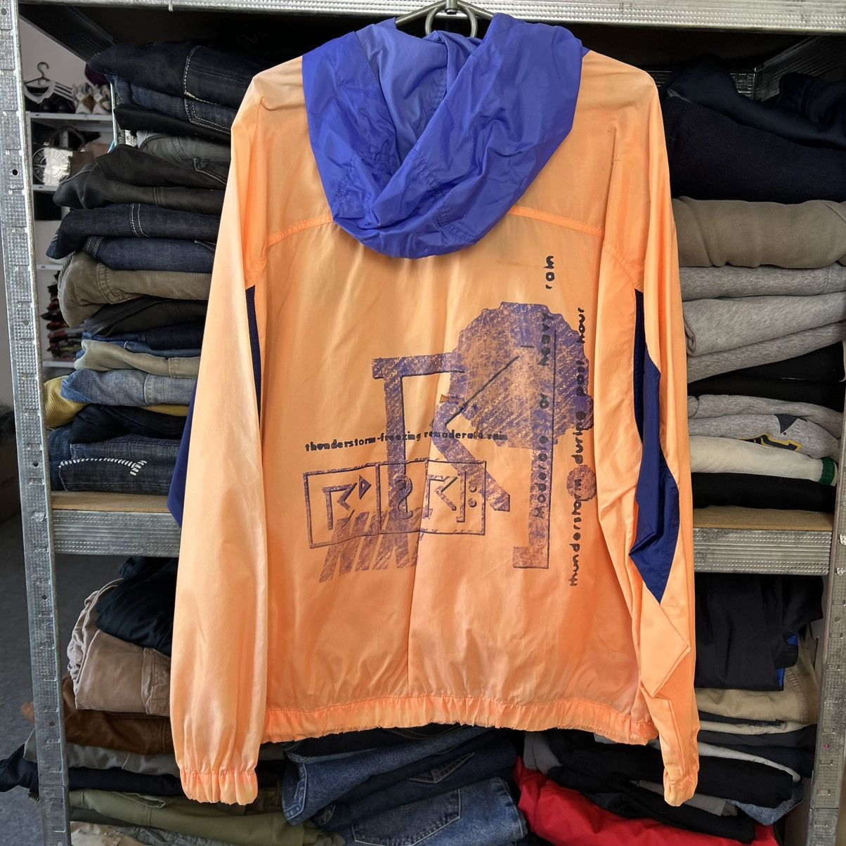 Nike Vintage Nike Court Swoosh 90’s Nylon windbreaker jacket Size US M / EU 48-50 / 2 - 14 Thumbnail