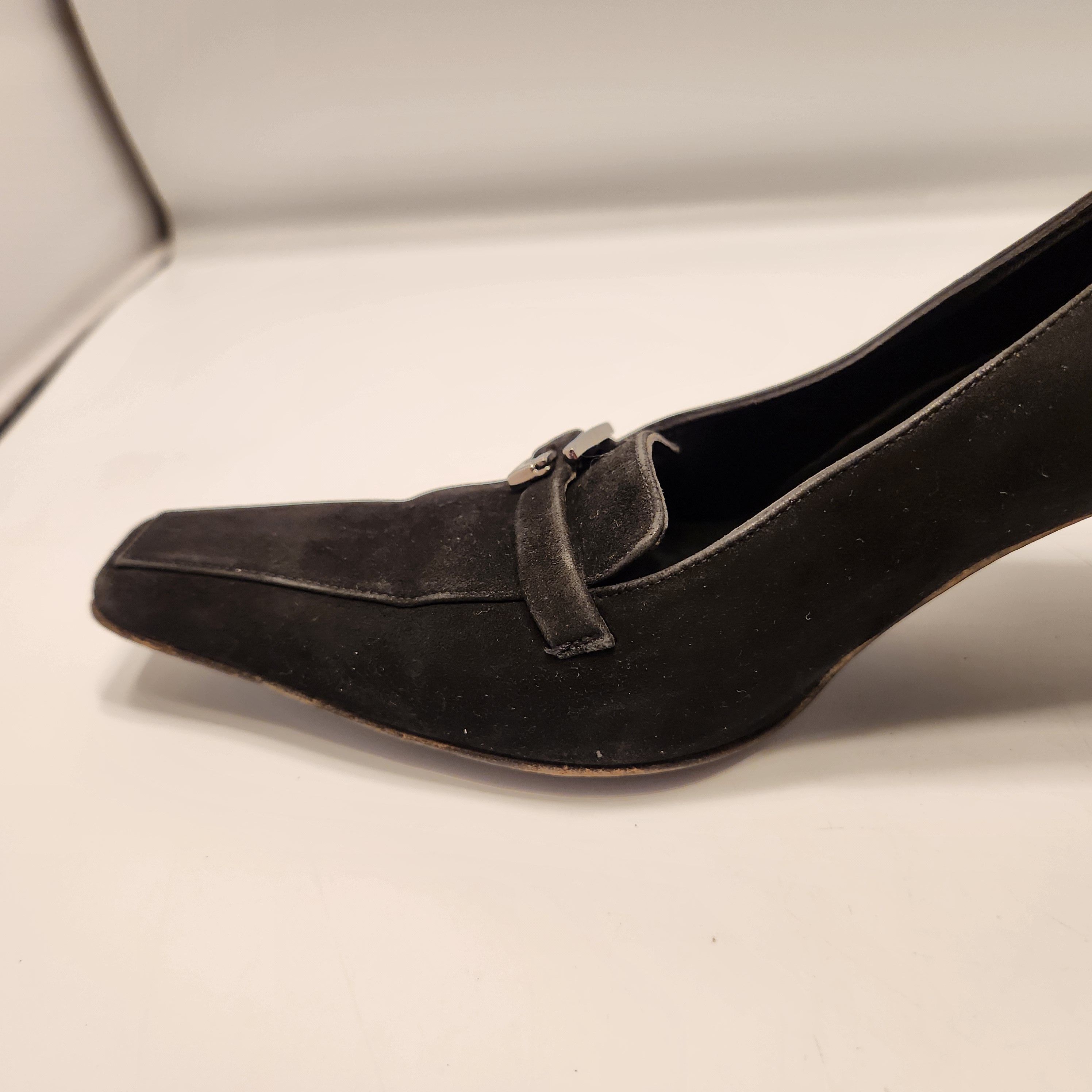 Gucci GUCCI Suede Pumps Size US 4.5 / IT 34.5 - 4 Thumbnail