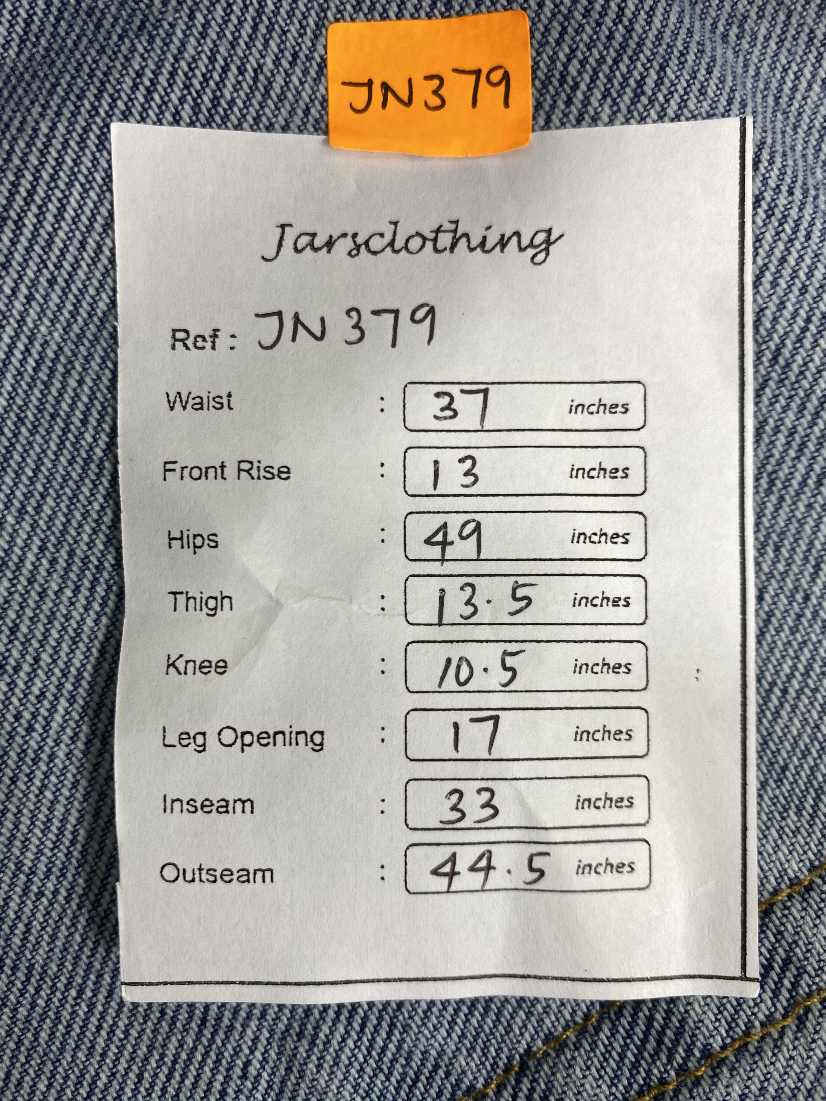 Levi's Blue Vintage Levi's 550 Relaxed Fit Denim 37 x 33 -JN379 Size US 36 / EU 52 - 8 Thumbnail
