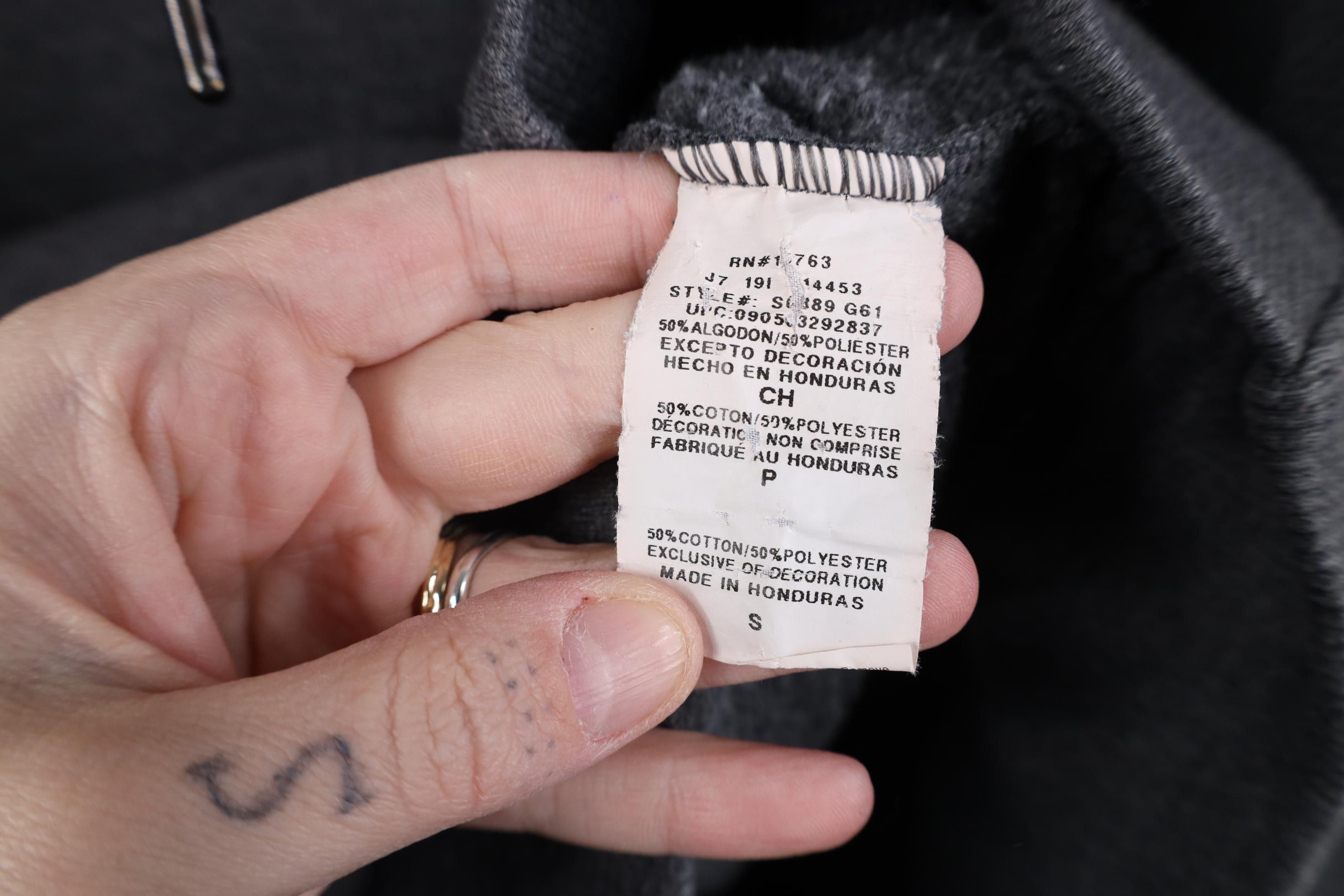 Champion Vintage Y2K Champion Monochrome Logo Hoodie Sweatshirt Gray Size US S / EU 44-46 / 1 - 10 Thumbnail
