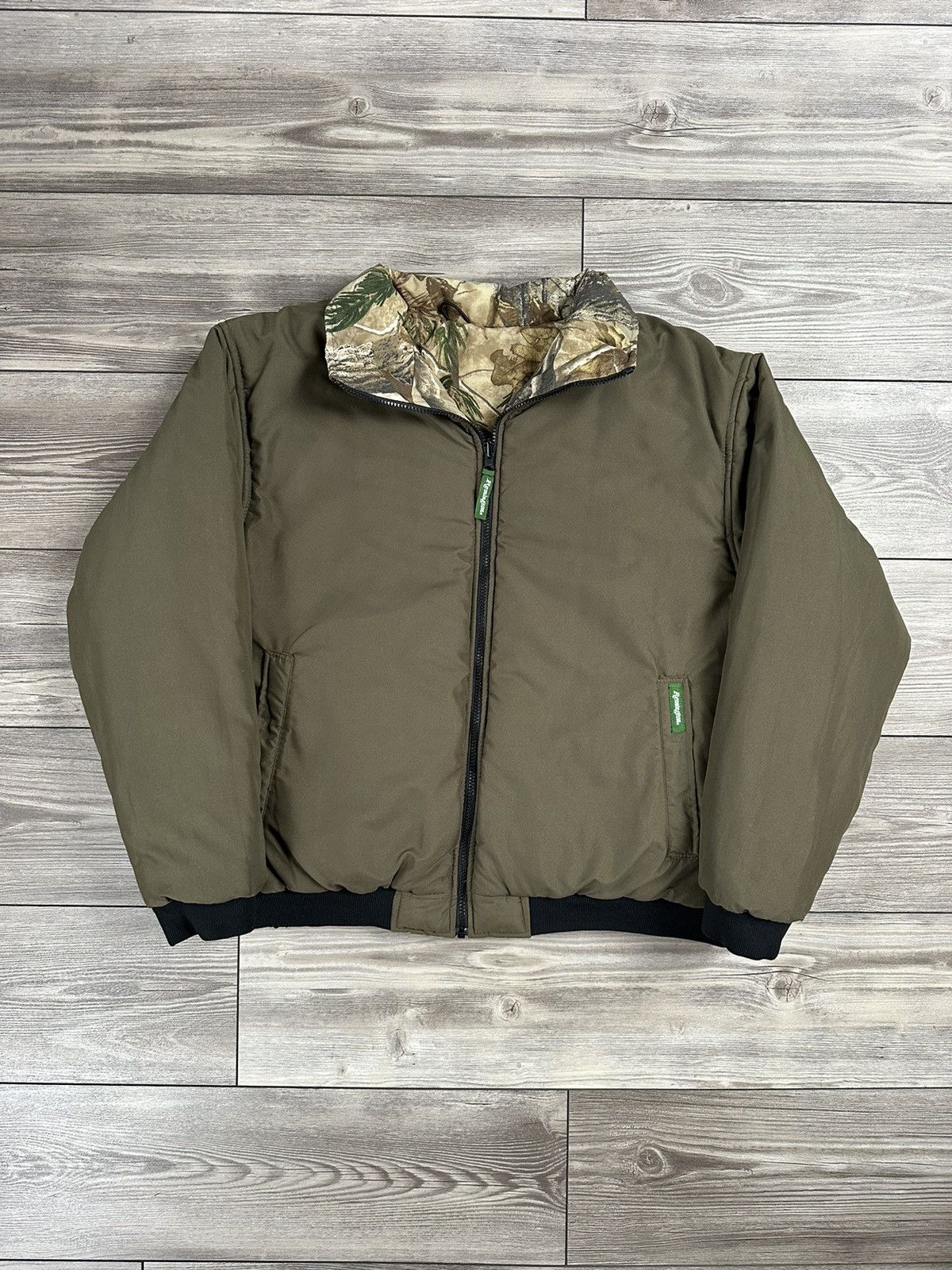 Realtree Remington Real Tree Camo Reversible Puffer Jacket Size US XL / EU 56 / 4 - 3 Thumbnail