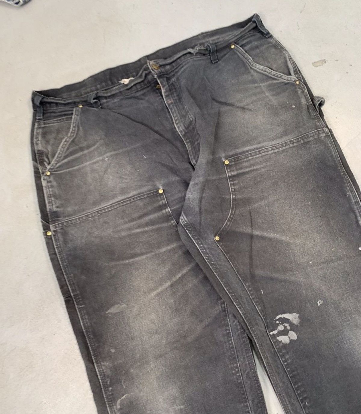 Carhartt Vintage carhartt double knee denim Size US 42 / EU 58 - 2 Thumbnail