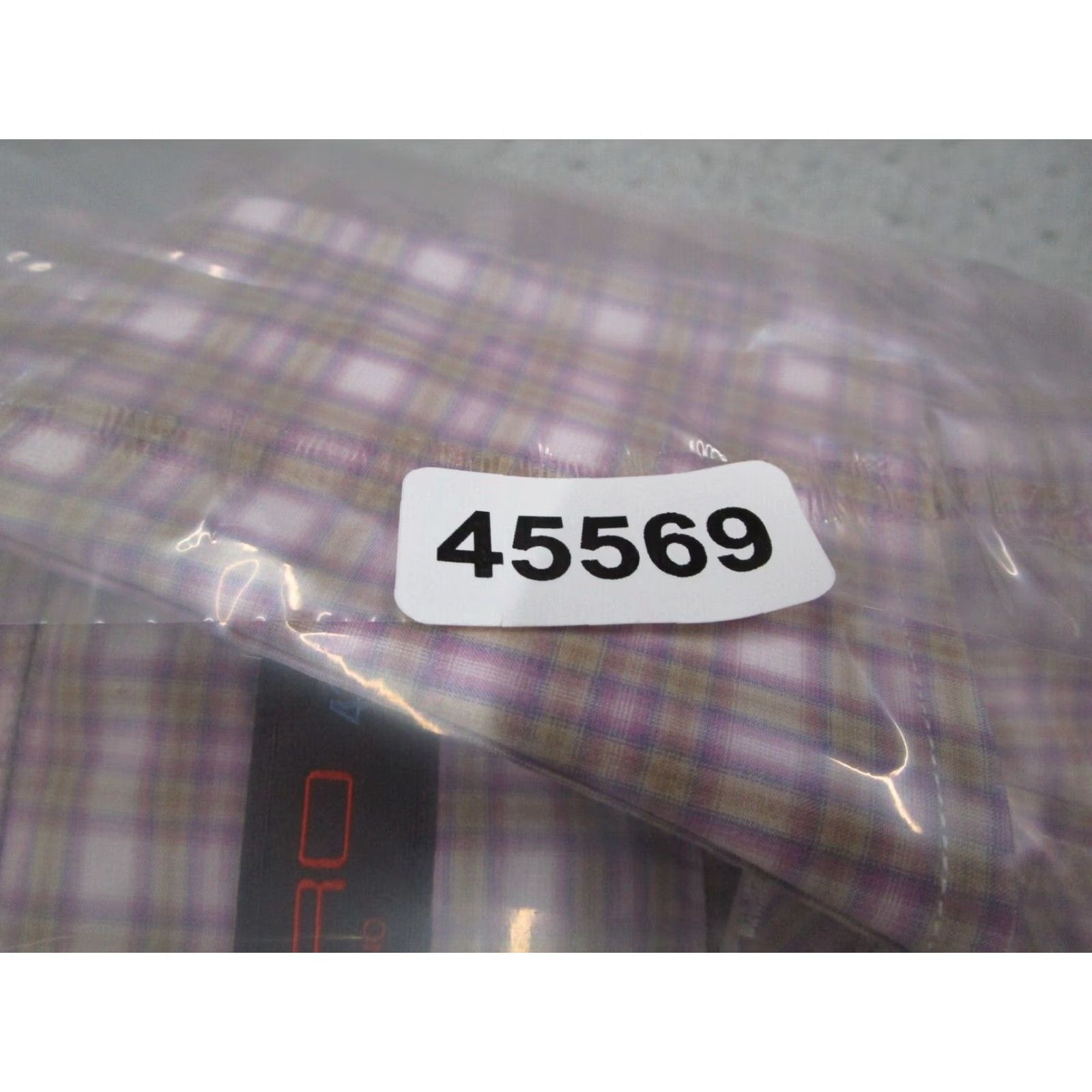 Etro ETRO Shirt Mens 42 Purple Button-Up Long Sleeve Check Knit 100% Cotton Made in Italy Size US XL / EU 56 / 4 - 7 Thumbnail