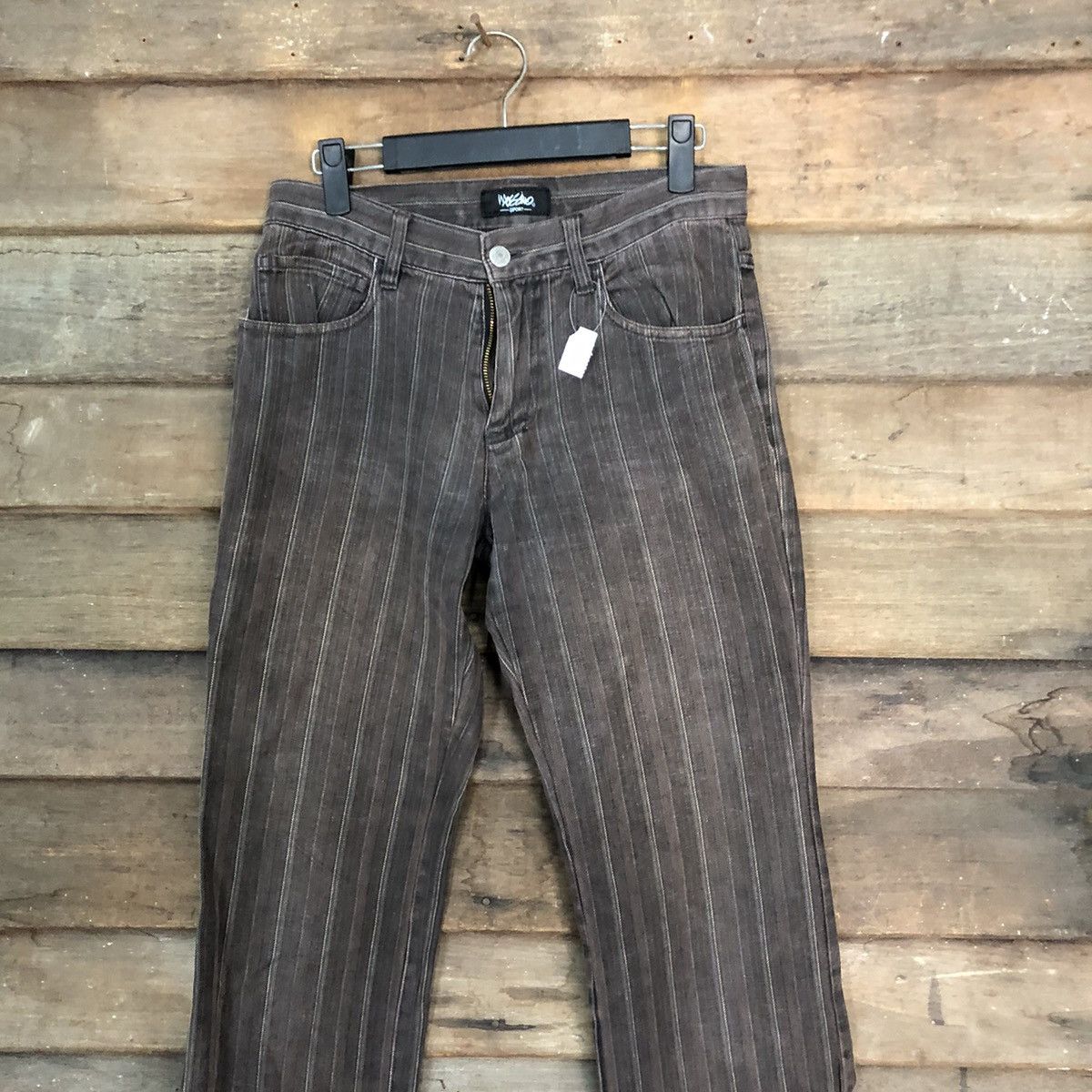 Mossimo DL Mossimo stripe vintage faded Casual Pants #S2785 Size US 28 / EU 44 - 2 Thumbnail