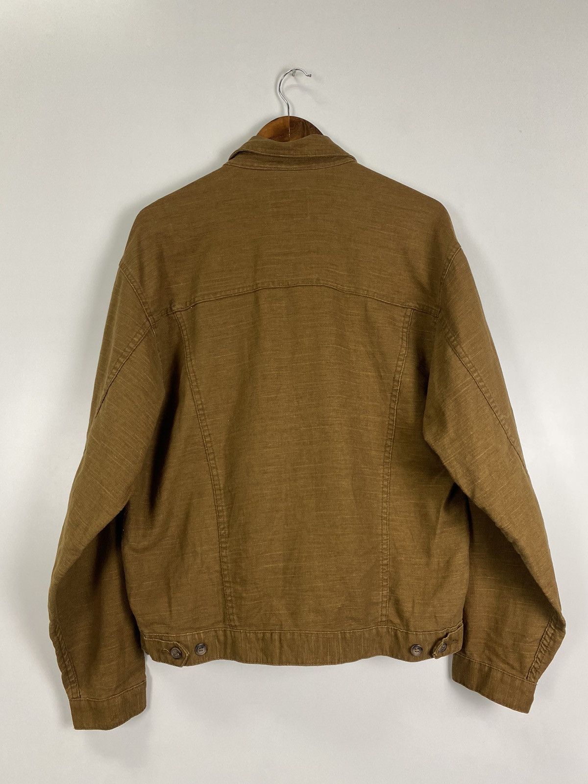 Japanese Brand × Vintage Vintage Linen Jacket Size US XL / EU 56 / 4 - 11 Thumbnail