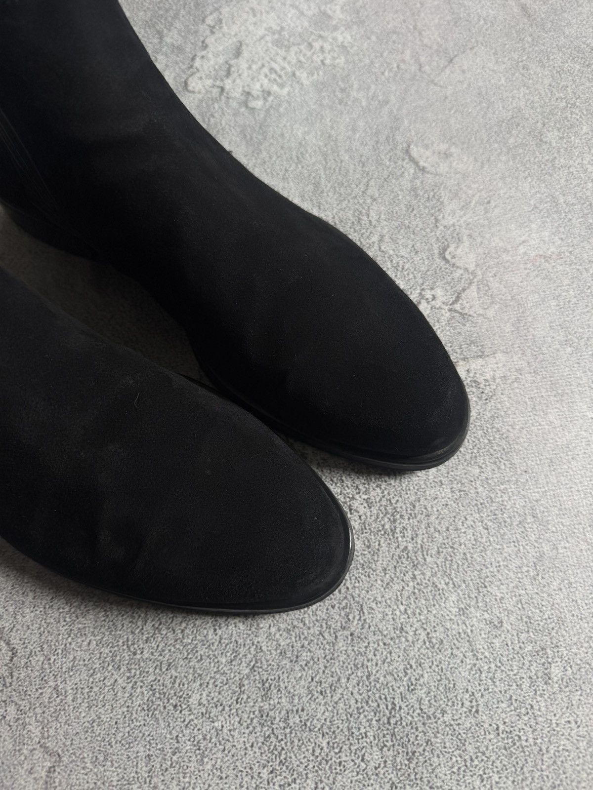 Other Cesare Paciotti 27.5cm suede black ankle boots shoes western Size US 9.5 / EU 42-43 - 16 Thumbnail