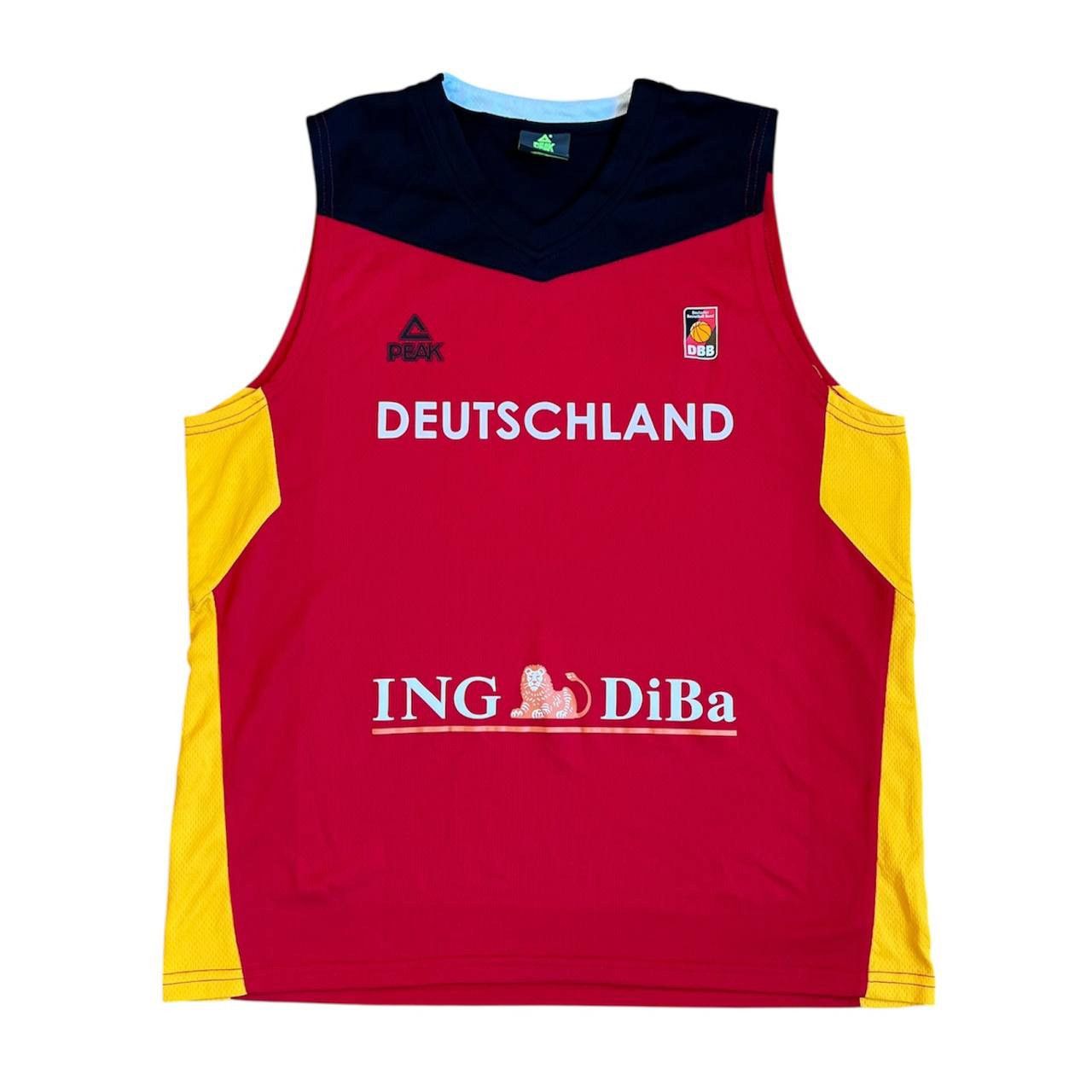 Sports Specialties 2024/25 DBB DEUTSCHLAND GERMANY TEAM PEAK BASKETBALL JERSEY Size US S / EU 44-46 / 1 - 1 Thumbnail