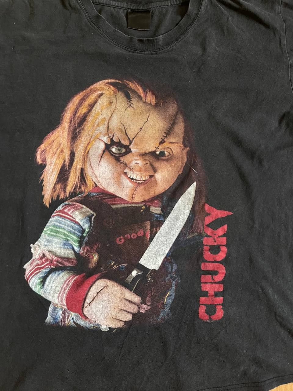 Vintage Chucky vintage big logo tee t-shirt Size US M / EU 48-50 / 2 - 3 Thumbnail
