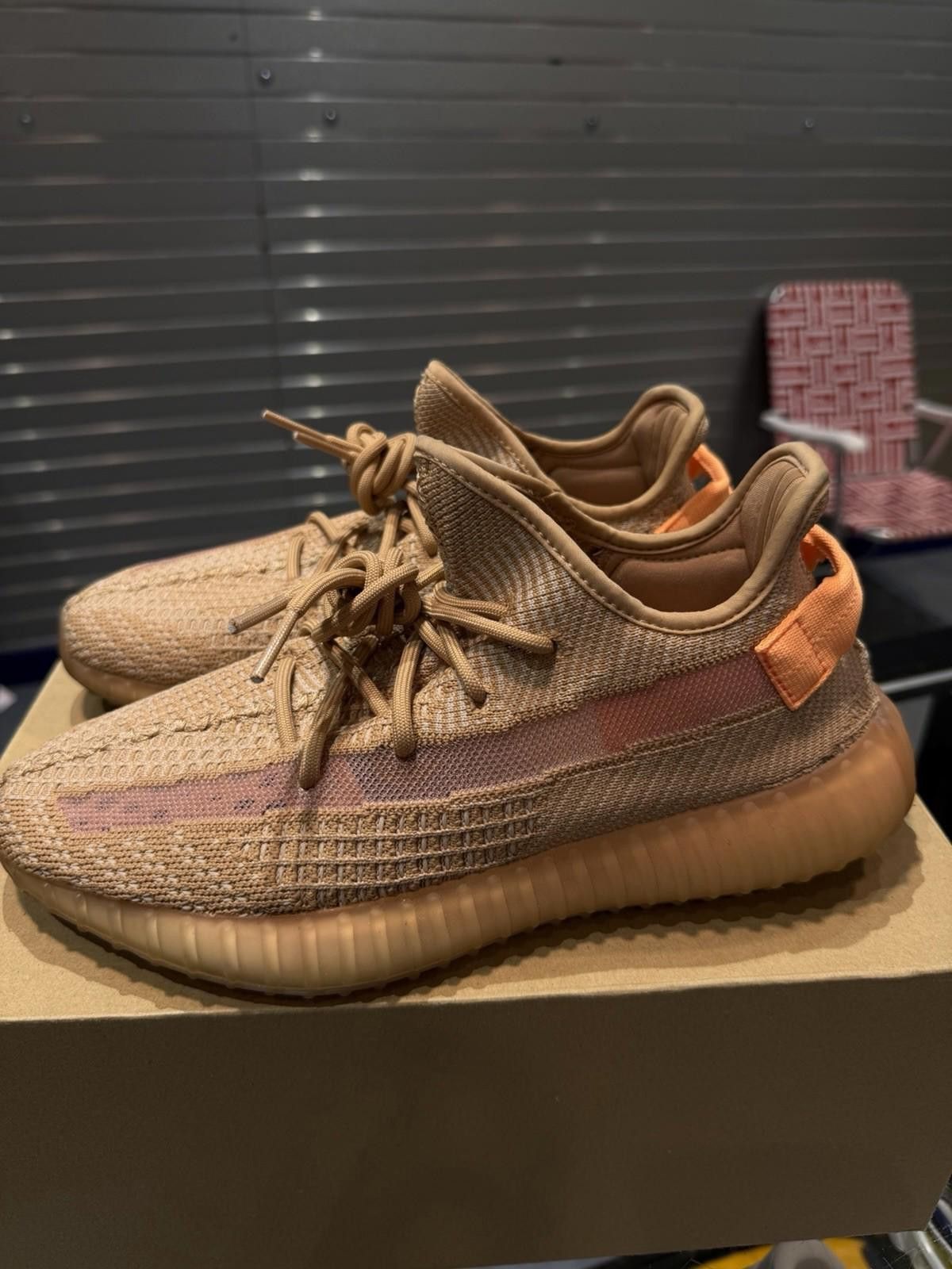 Adidas Size 9 - Adidas Yeezy Boost 350 V2 Clay (EG7490) Size US 9 / EU 42 - 9 Thumbnail