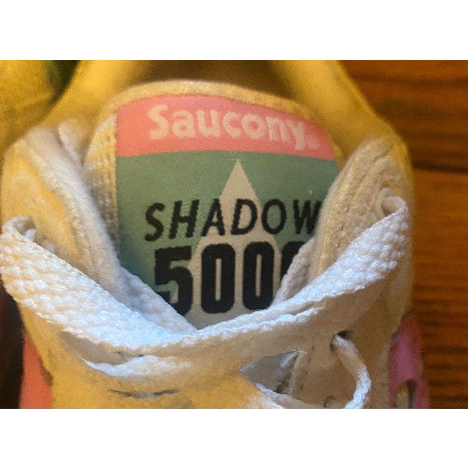 Saucony Saucony Shadow 5000 S70665-34 Beige Pink Teal Men's 6.5 Size US 6.5 / EU 39-40 - 3 Thumbnail
