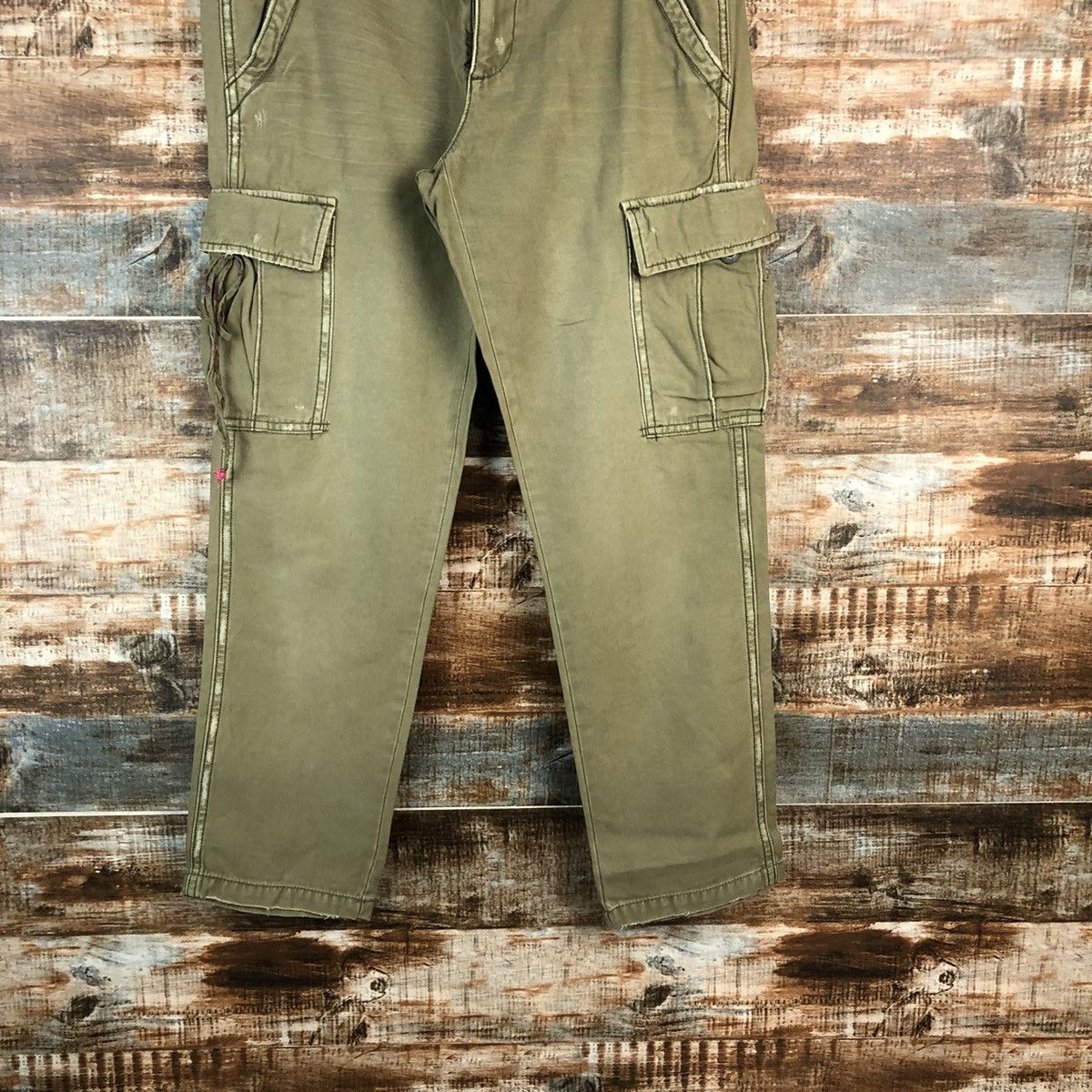 Japanese Brand American Eagle Outfiters Cargo Multipocket Pants #A2428 Size US 29 - 3 Thumbnail