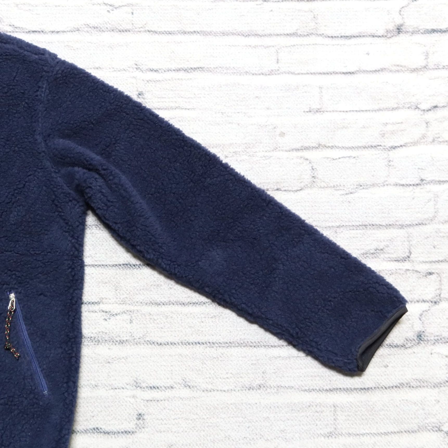 Vintage Oregonian Outfitters Pile Fleece Jacket Mens L Navy Shirt Jacket Size US L / EU 52-54 / 3 - 5 Thumbnail