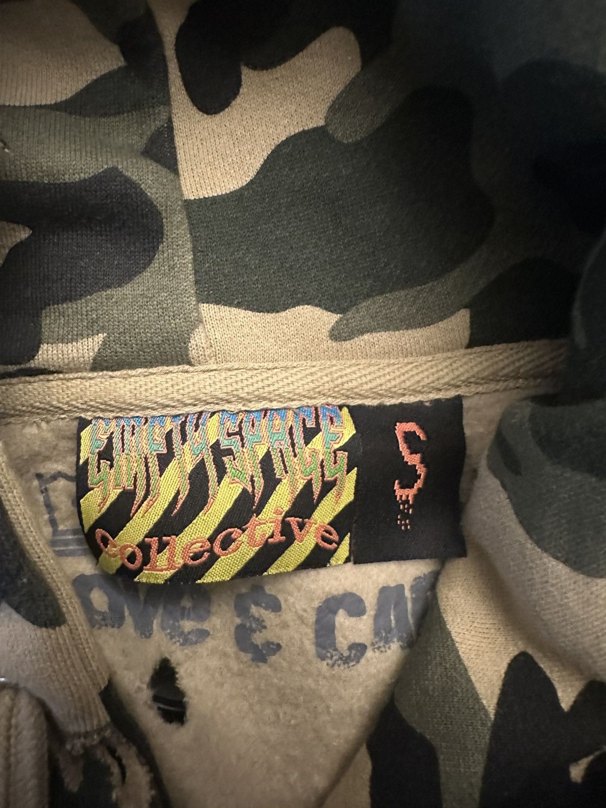 Other ESC Empty Space Custom Distressed Hoodie Small Dip Dye Camo Size US S / EU 44-46 / 1 - 10 Thumbnail