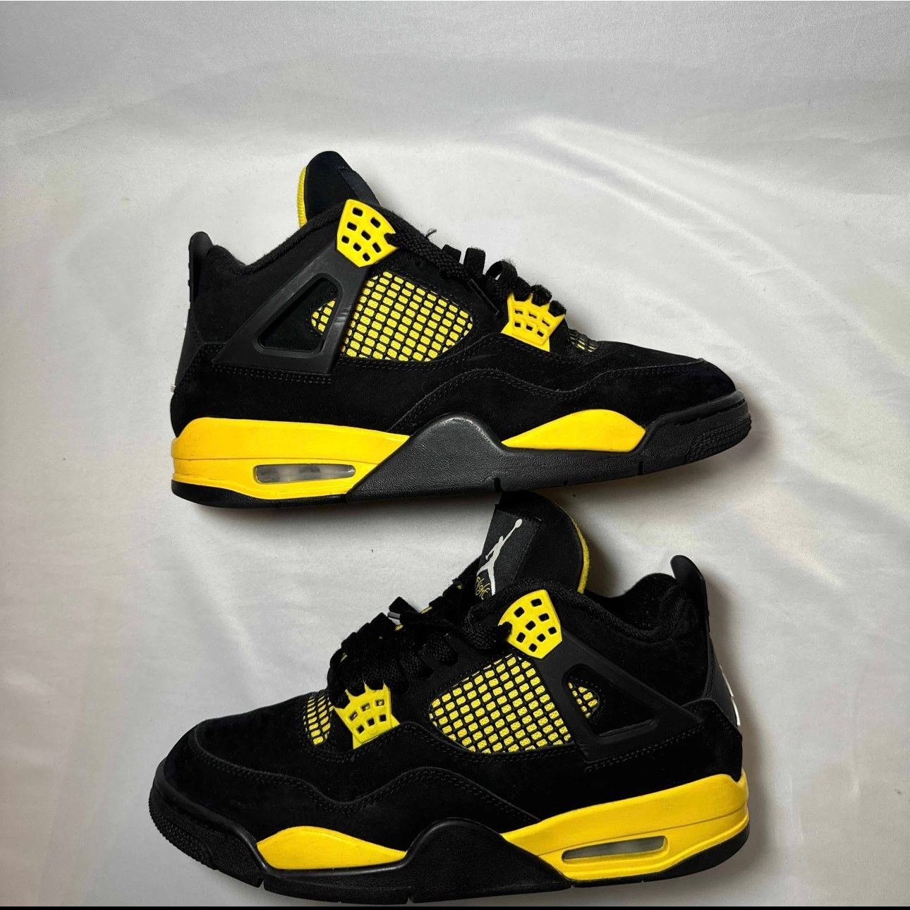 Jordan Brand × Nike Size 8 - Nike Air Jordan 4 Retro Thunder 2023 Men's Shoes Size US 8 / EU 41 - 2 Thumbnail