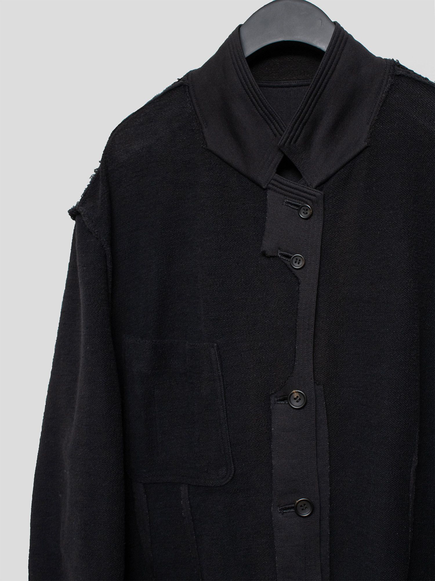 Yohji Yamamoto Yohji Yamamoto SS95 Mandarin Collar Jacket Size US M / EU 48-50 / 2 - 6 Thumbnail