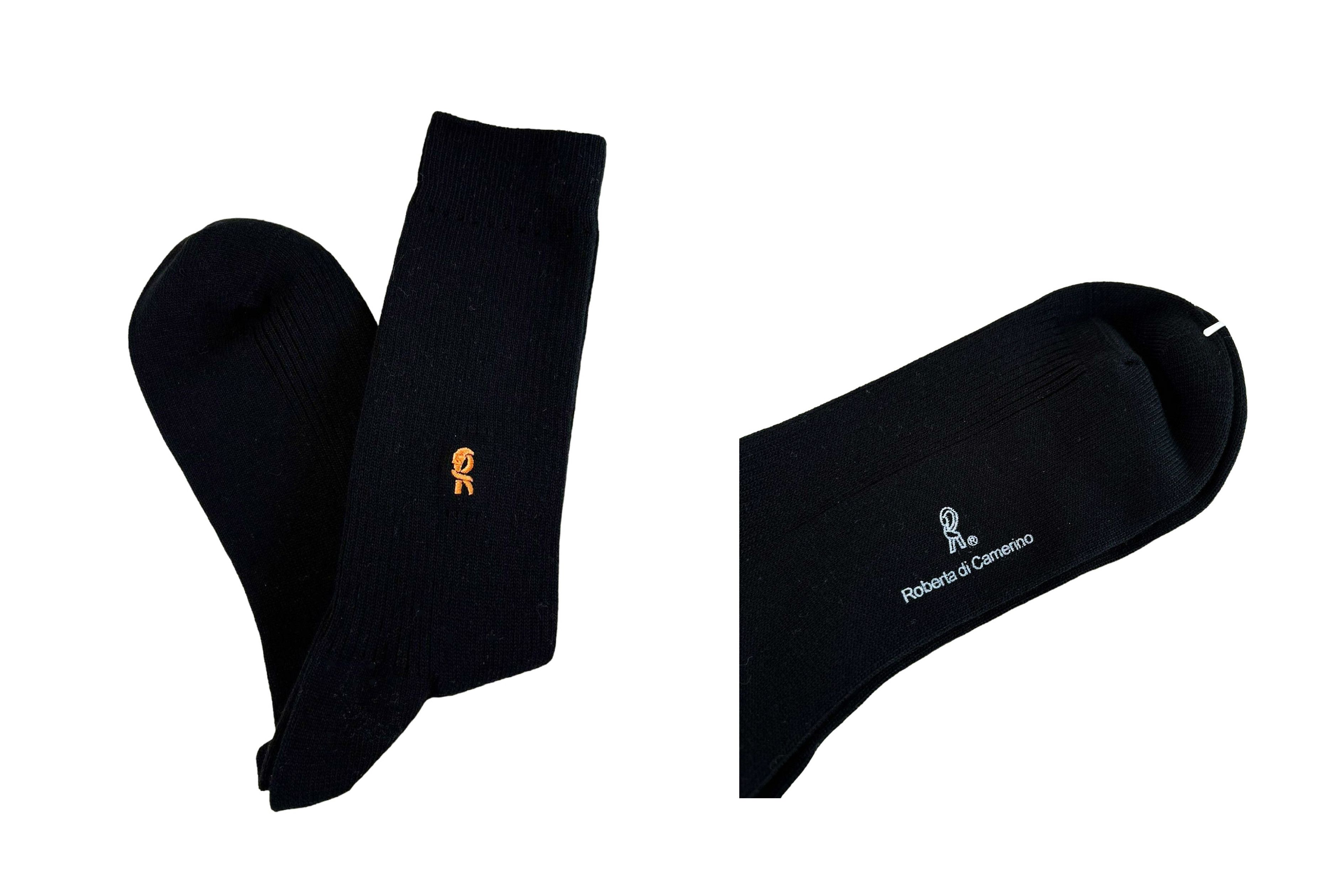 Roberta di Camerino Vintage Deadstock Authentic Roberta Di Camerino MEN SOCKS Size 38 - 7 Thumbnail