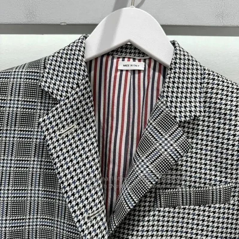 Thom Browne Thom Browne Checked Long Sleeve Outerwear Jacket . Size US M / EU 48-50 / 2 - 5 Thumbnail
