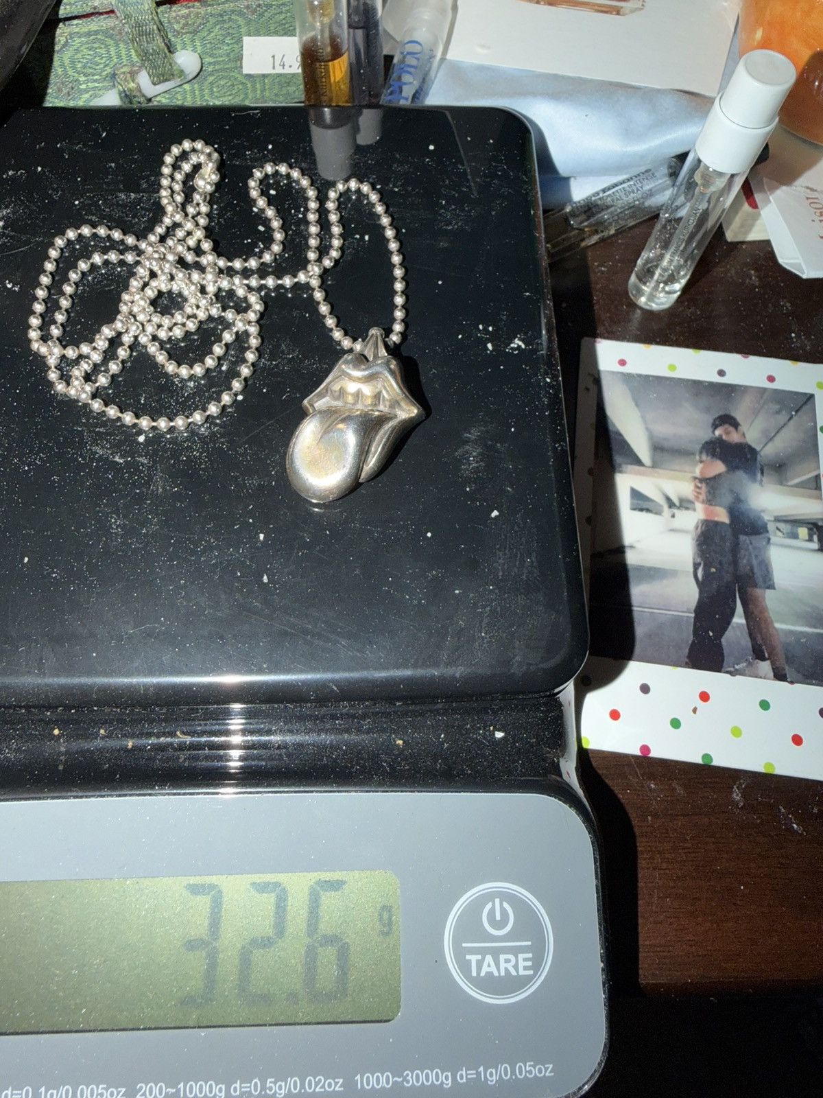 Chrome Hearts Rolling Stones Chrome Hearts pendant! Size ONE SIZE - 8 Thumbnail