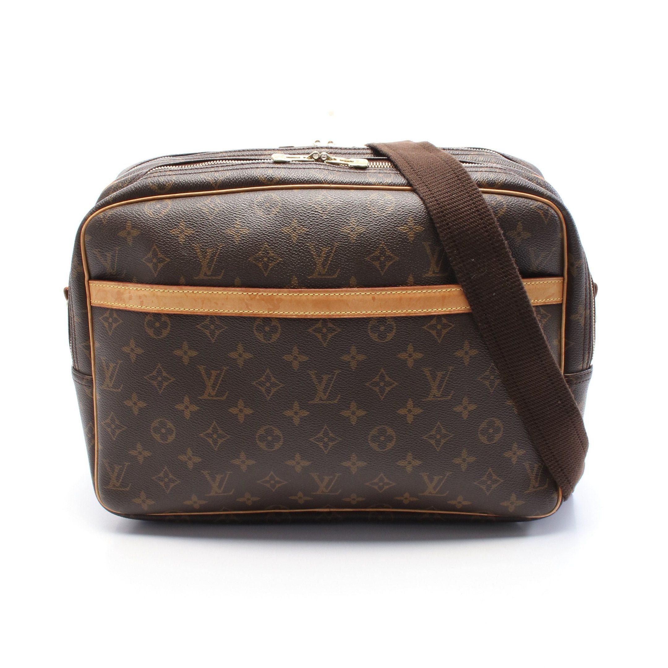 Louis Vuitton Louis Vuitton Reporter Gm Monogram Shoulder Bag Leather Brown Size ONE SIZE - 1 Thumbnail