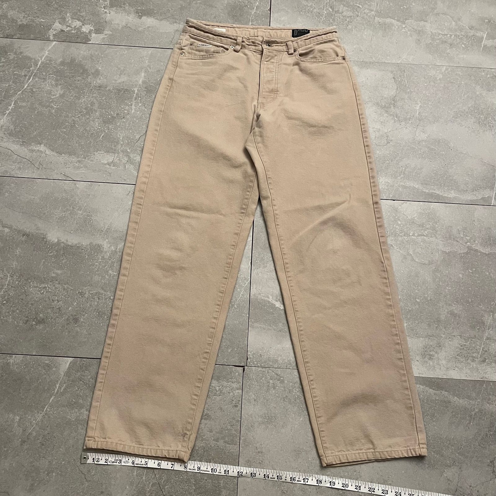 DKNY DKNY Vintage Denim Jeans – Beige – Size 32 – Made in USA Size US 32 / EU 48 - 3 Thumbnail