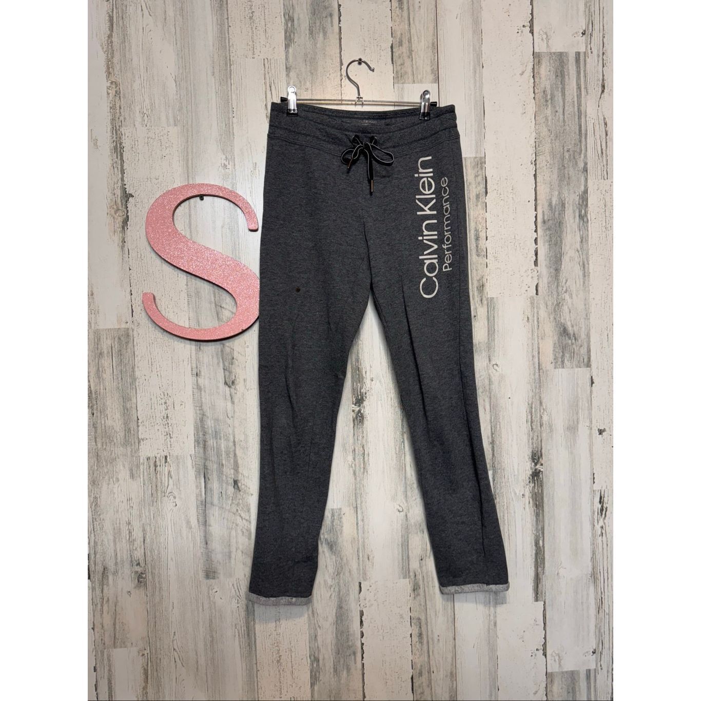 Calvin Klein Calvin Klein Performance Jogger Sweatpants Gray Small Size 27" / US 4 / IT 40 - 2 Thumbnail