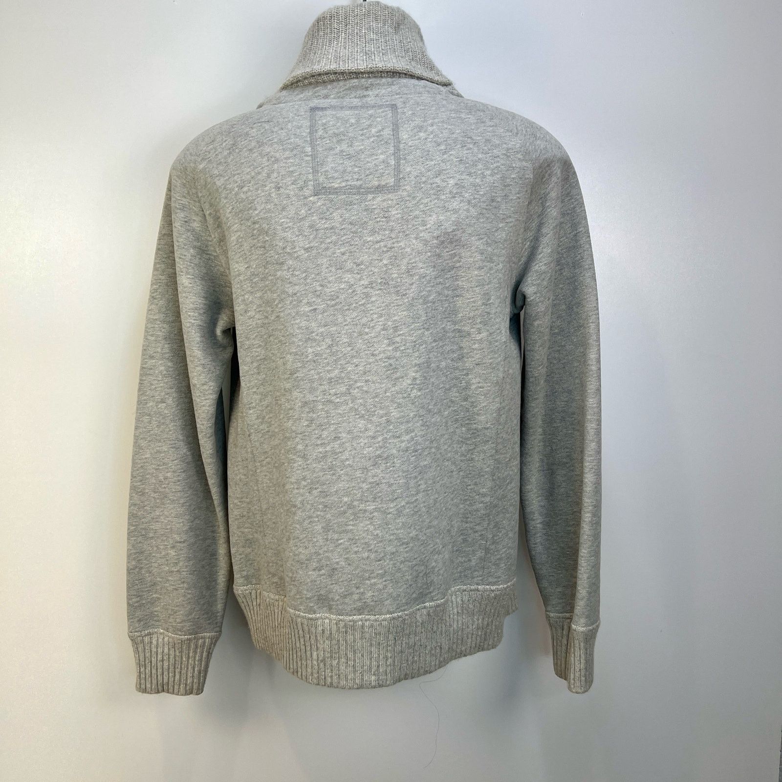 Club Monaco Club Monaco Shawl Collar Sweatshirt Gray Heathered Size US M / EU 48-50 / 2 - 7 Thumbnail