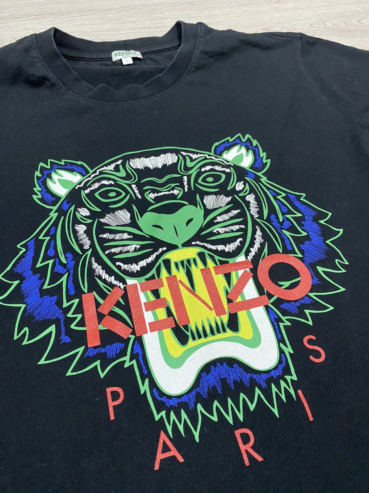 Kenzo Big Logo Kenzo Paris Tiger logo size M Size US M / EU 48-50 / 2 - 2 Thumbnail