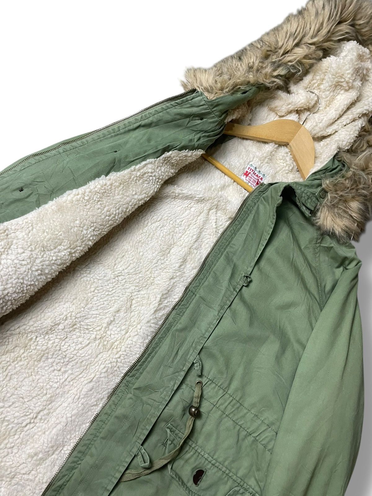 Japanese Brand × Vintage TITICACA Japanese Brand Mink Fur Hooded Jacket (113) Size US M / EU 48-50 / 2 - 6 Thumbnail
