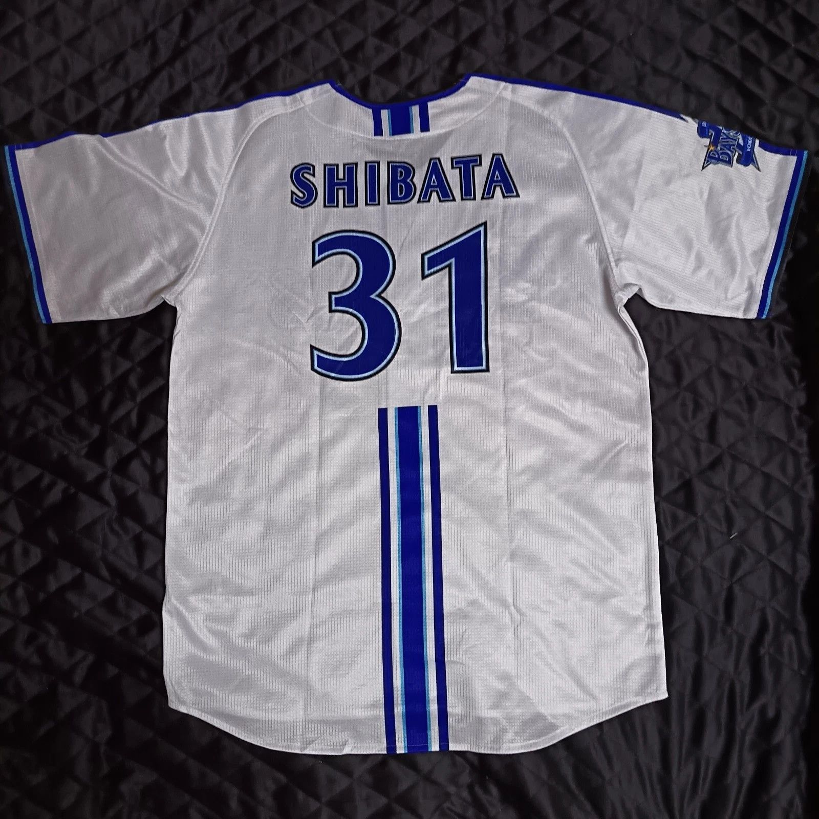 MLB Yokohama DeNA Baystars Tatsuhiro Shibata NPB Baseball Jersey Size US XL / EU 56 / 4 - 4 Thumbnail