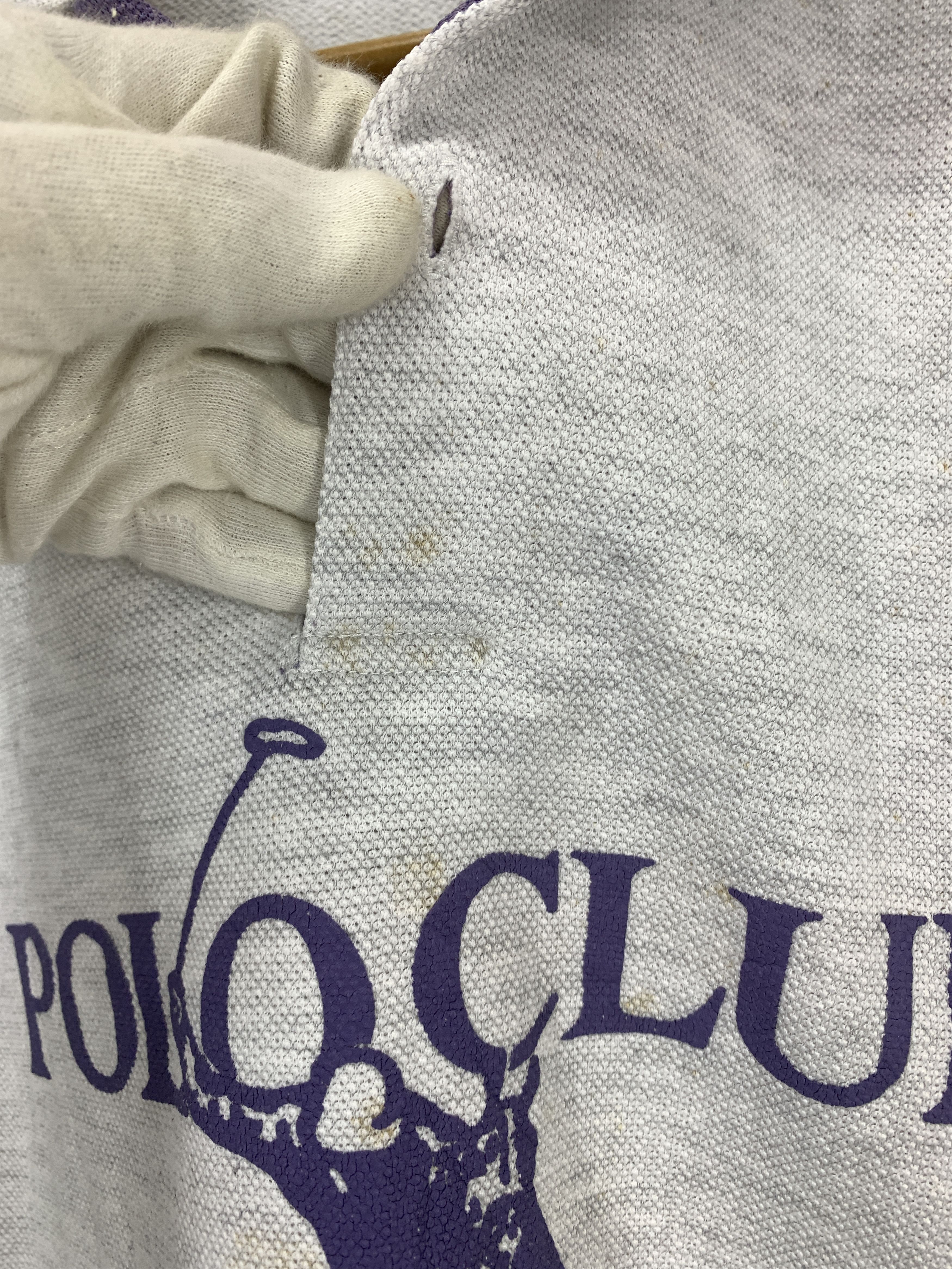Vintage Vintage POLO CLUB Polo T Shirt #2145/18 Size US L / EU 52-54 / 3 - 3 Thumbnail