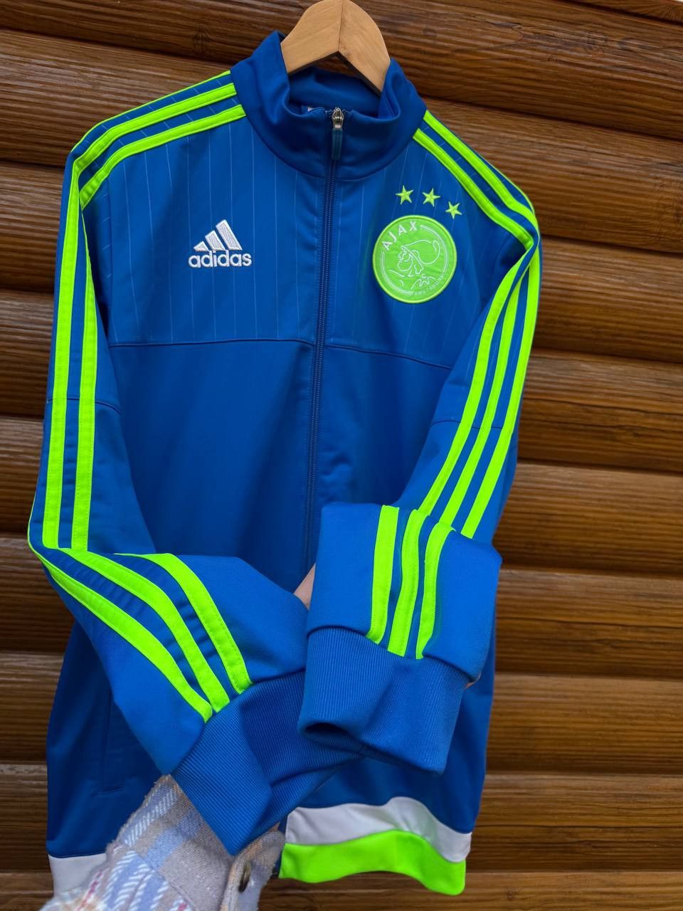 Adidas Vintage Adidas Ajax Amsterdam Football Jacket Soccer Size M Size US M / EU 48-50 / 2 - 4 Thumbnail