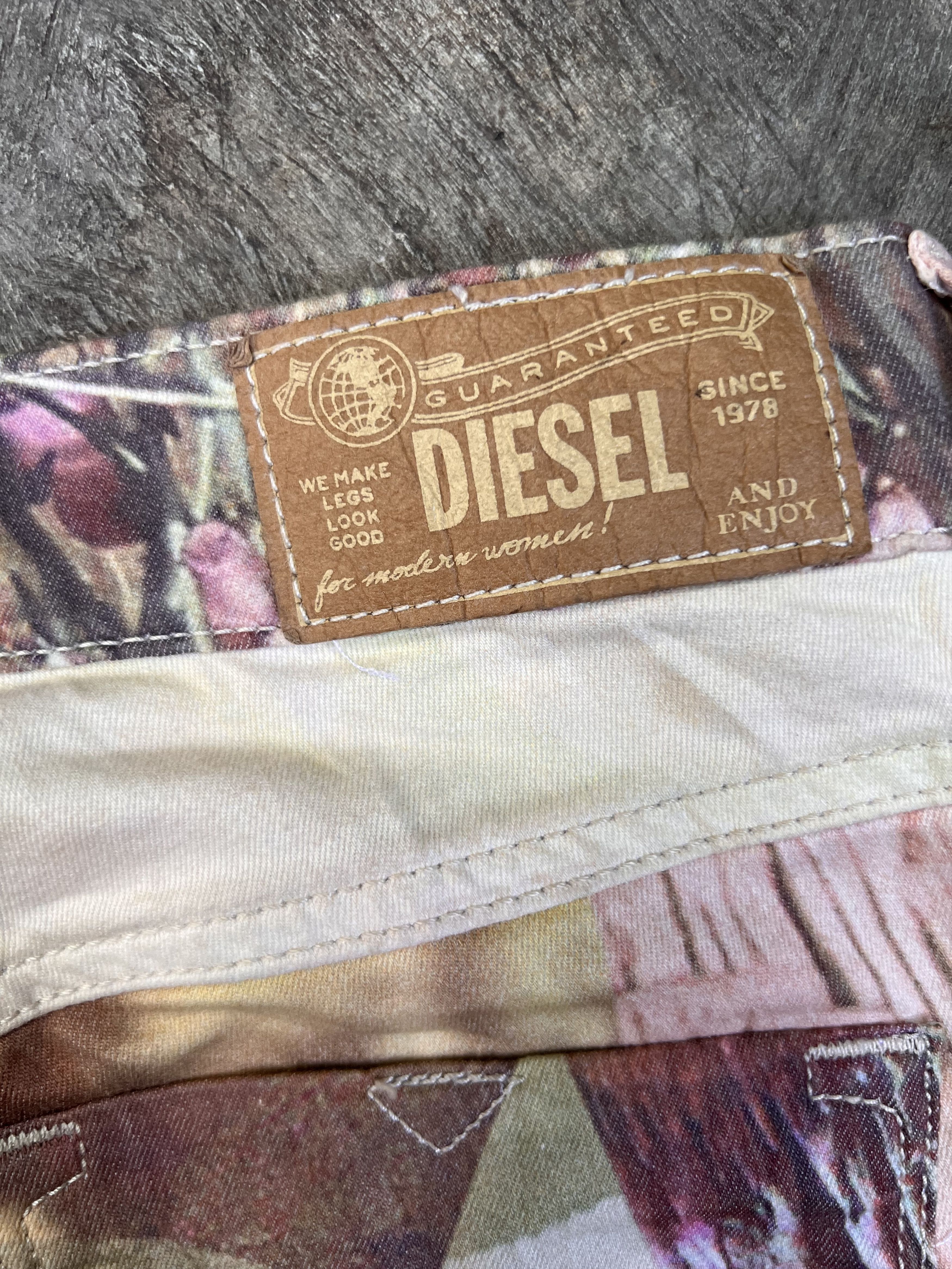 Diesel Diesel livier floral pants Size 28" / US 6 / IT 42 - 8 Thumbnail