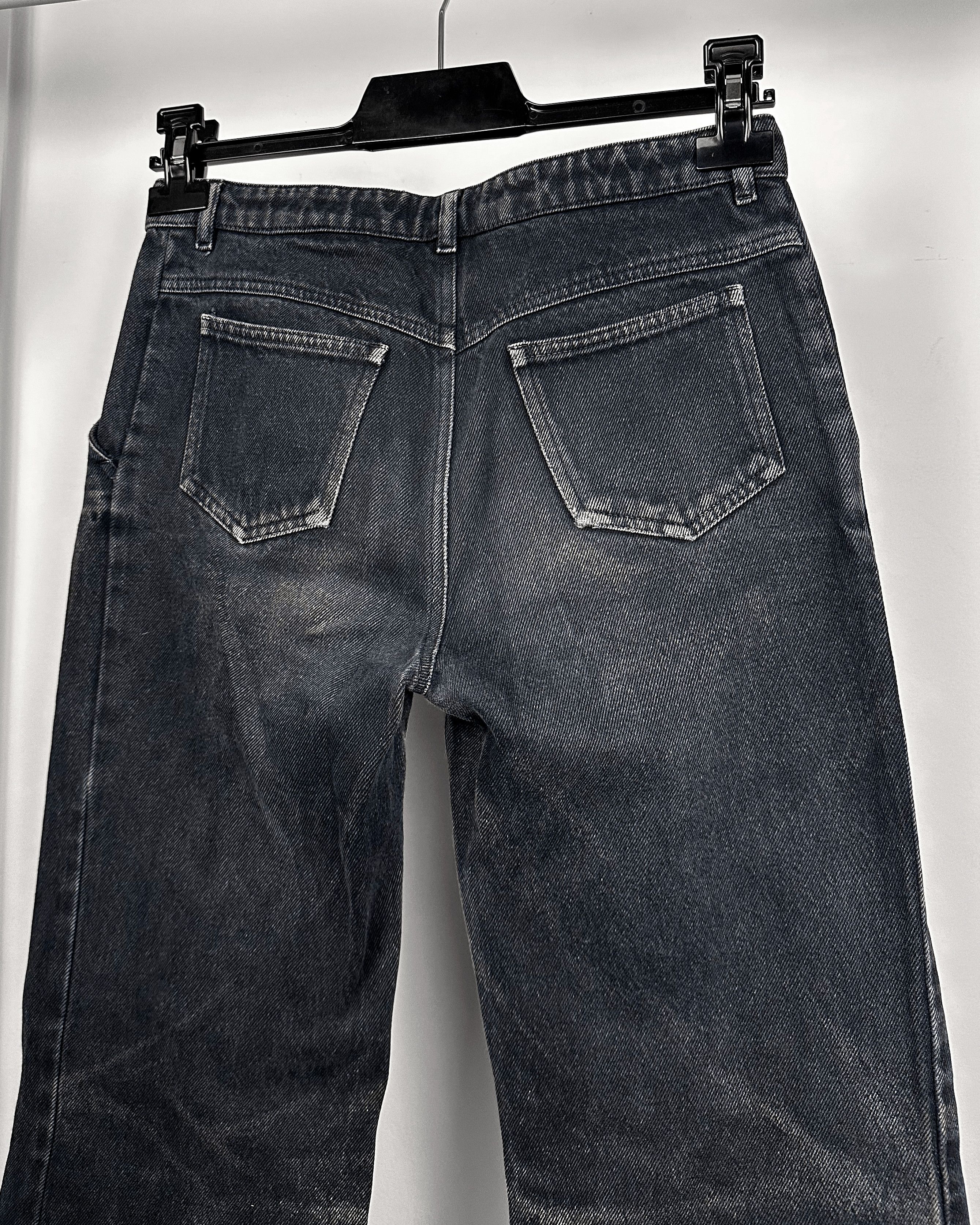 Balenciaga Balenciaga Paris Bleached Flared Denim Size US 27 - 7 Thumbnail
