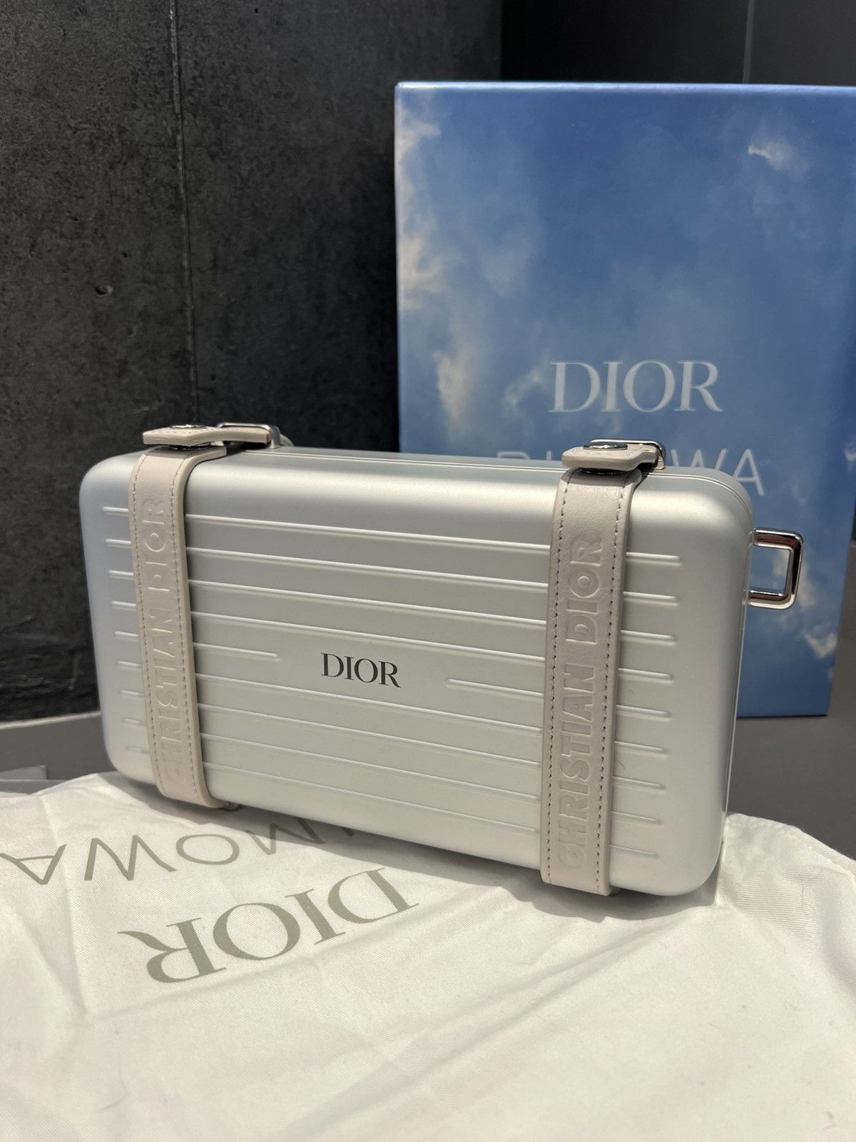 Dior Dior x Rimova Aluminium Clutch Bag Size ONE SIZE - 1 Thumbnail