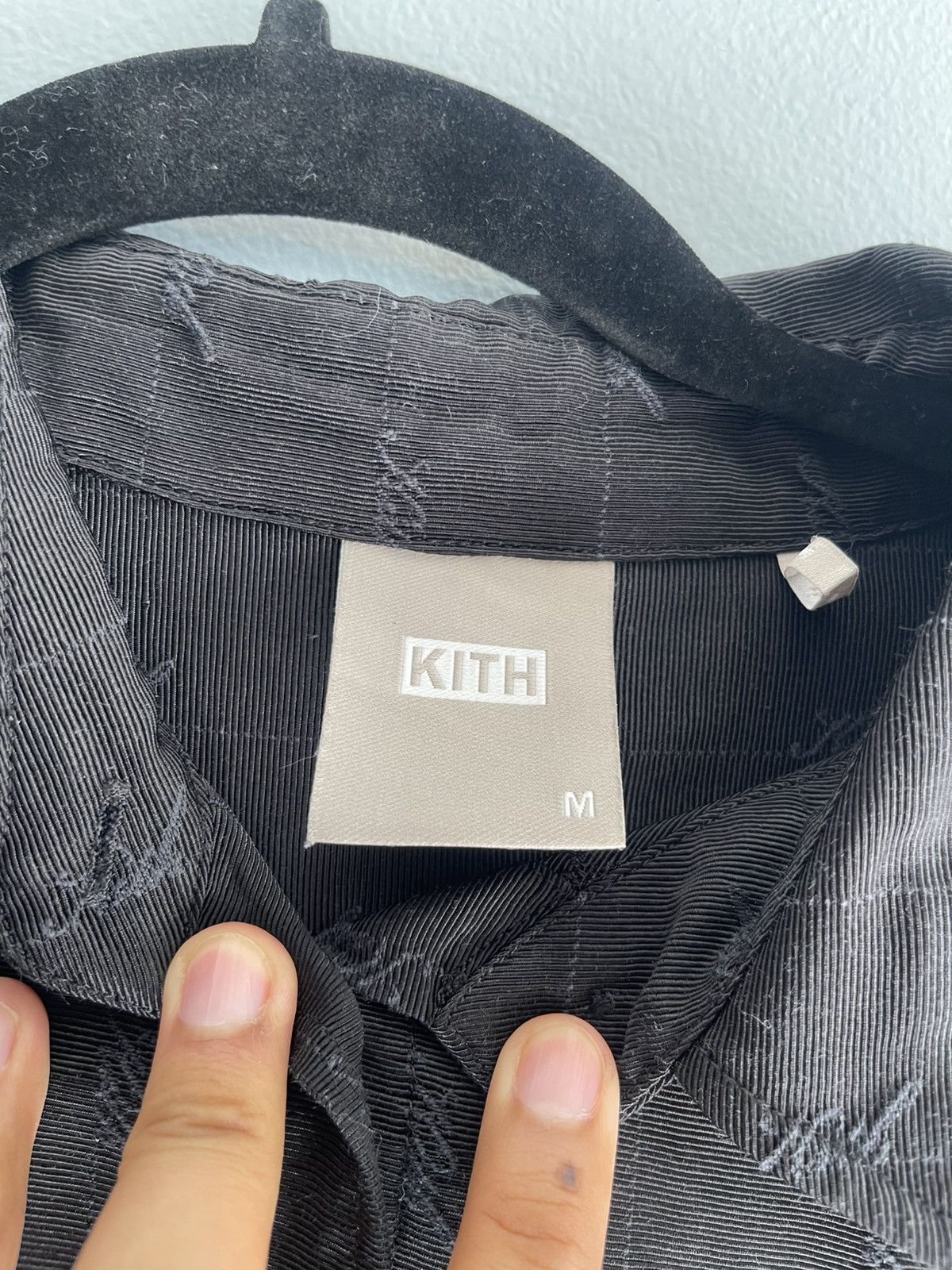 Kith Black kith button up longsleeve shirt Size US M / EU 48-50 / 2 - 2 Thumbnail