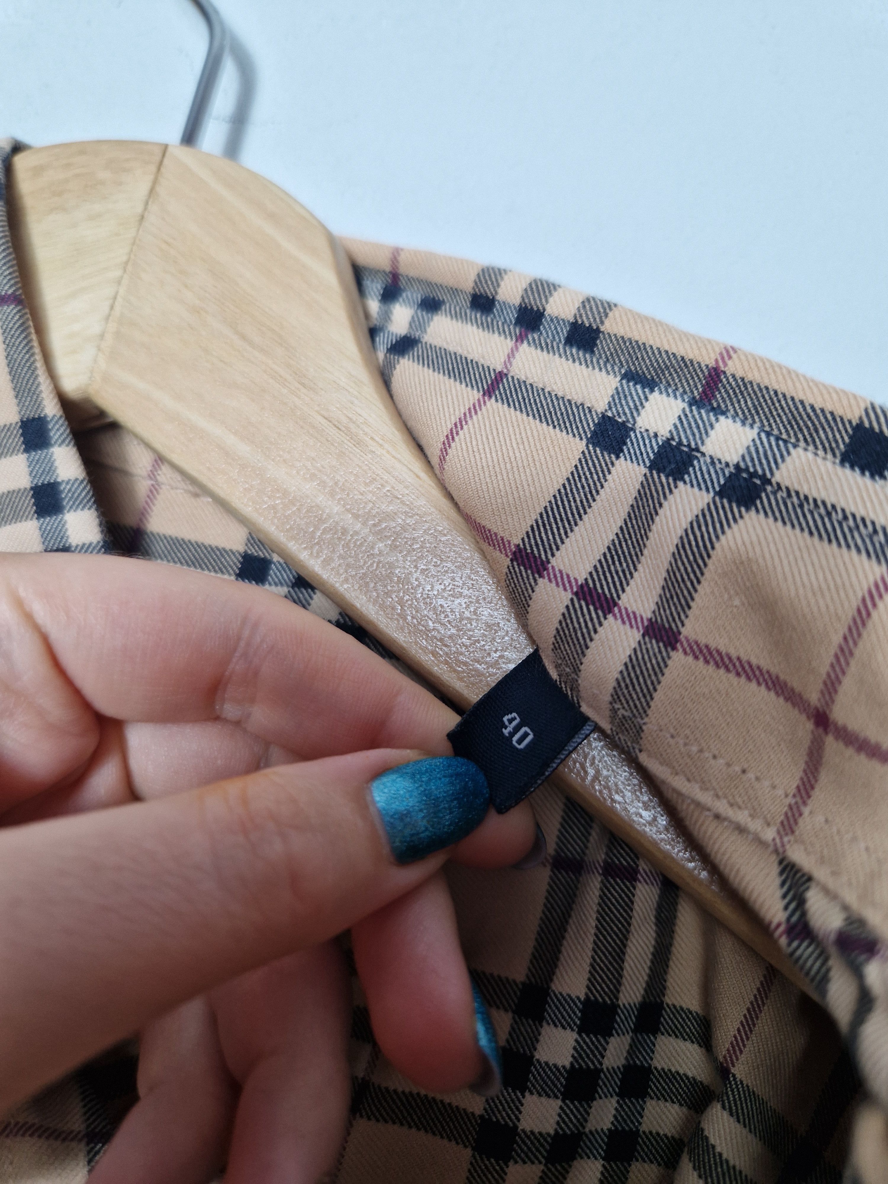 Burberry × Vintage Burberry vintage nova check shirt Size US XL / EU 56 / 4 - 8 Thumbnail