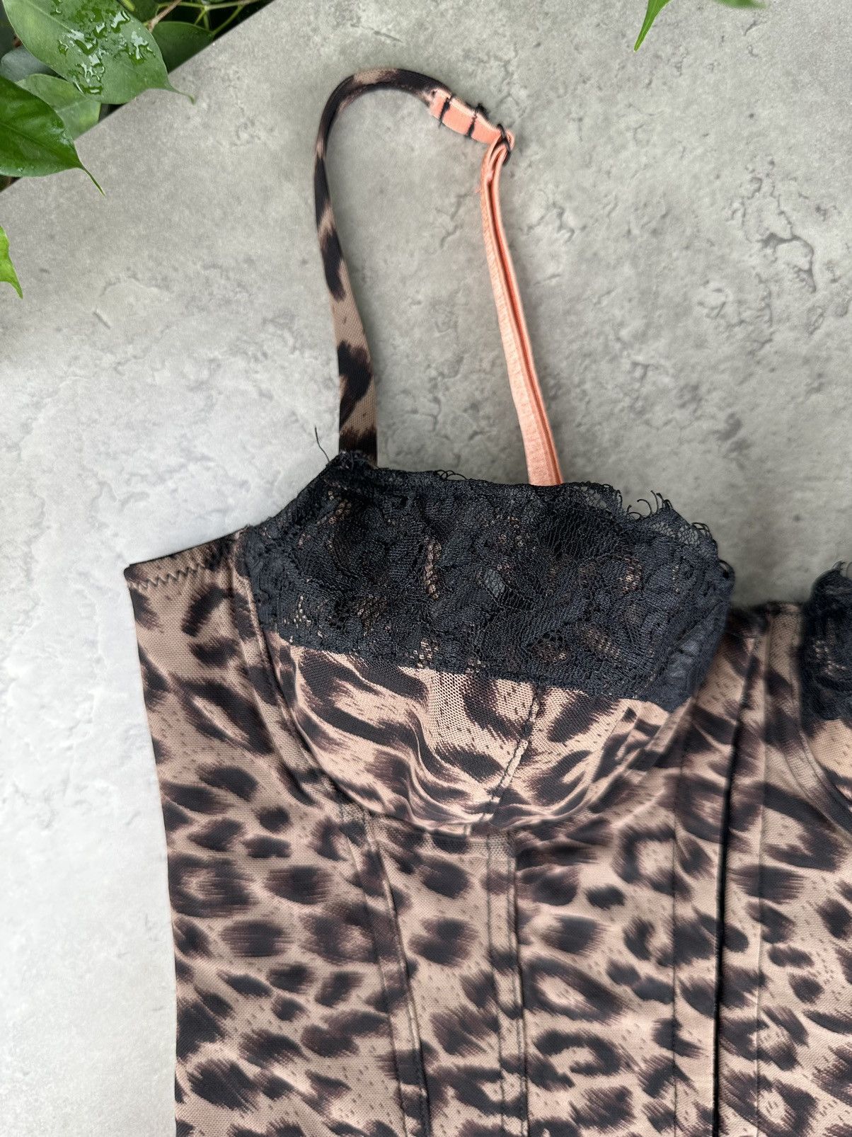 Japanese Brand Vintage Leopard Print Tank Top Size M / US 6-8 / IT 42-44 - 2 Thumbnail