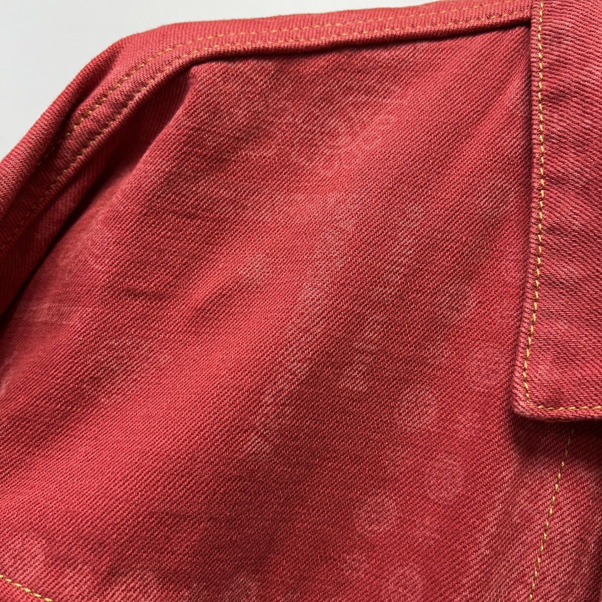 Palm Angels Palm Angels Vintage Denim Jacket With Bandana Motif Size US S / EU 44-46 / 1 - 10 Thumbnail